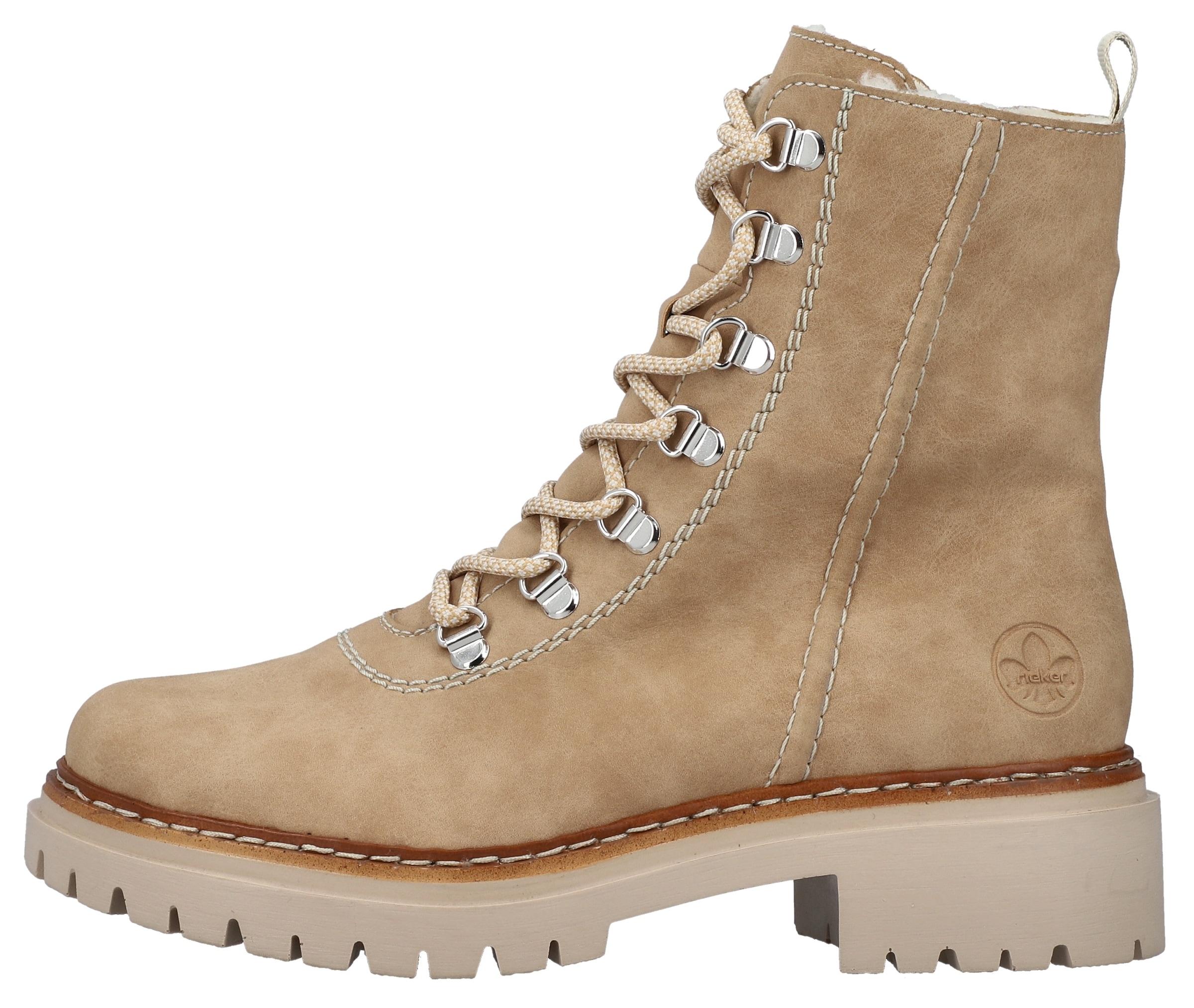 Rieker Winterstiefelette, mit sportiver Schnürung