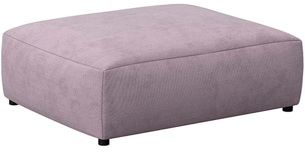 FLEXLUX Pouf »Lucera«, modern & anschmiegsam, Kaltschaum, Stahl-Wellenunterfederung