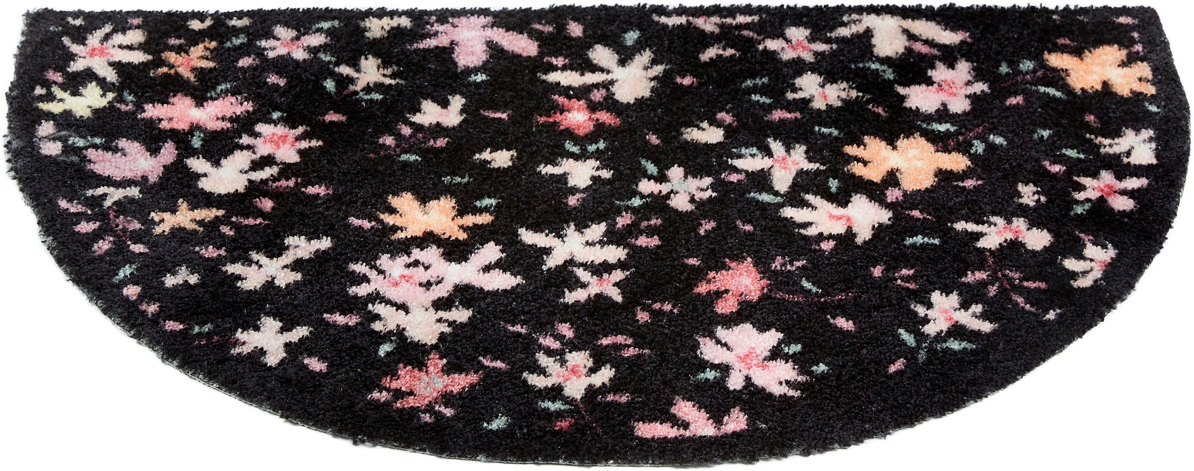 ASTRA Fußmatte »Pure&Soft 012«, halbrund, 7 mm Höhe, Sauberlaufmatte, weiche Oberfläche, waschbar, rutschfest