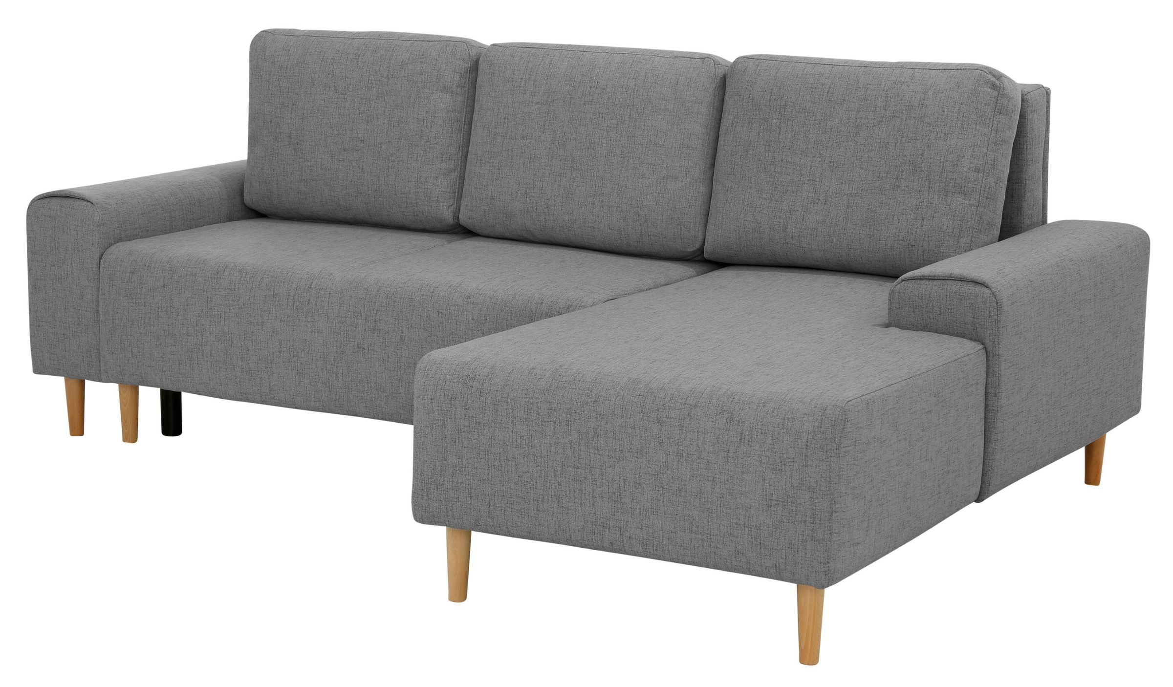 INOSIGN Ecksofa »Samu L-Form«, wahlweise mit Bettfunktion und Bettkasten