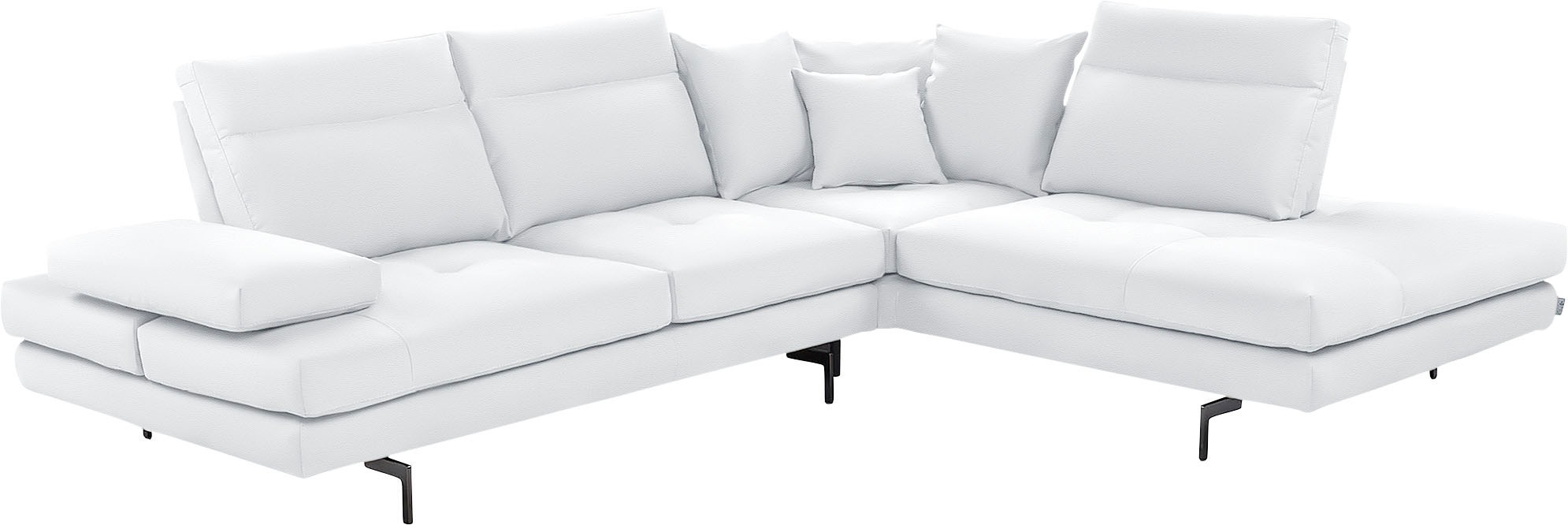 CALIA ITALIA Ecksofa »Toby Wing, Komfortsofa mit Sitzkomfort der Extraklass günstig online kaufen