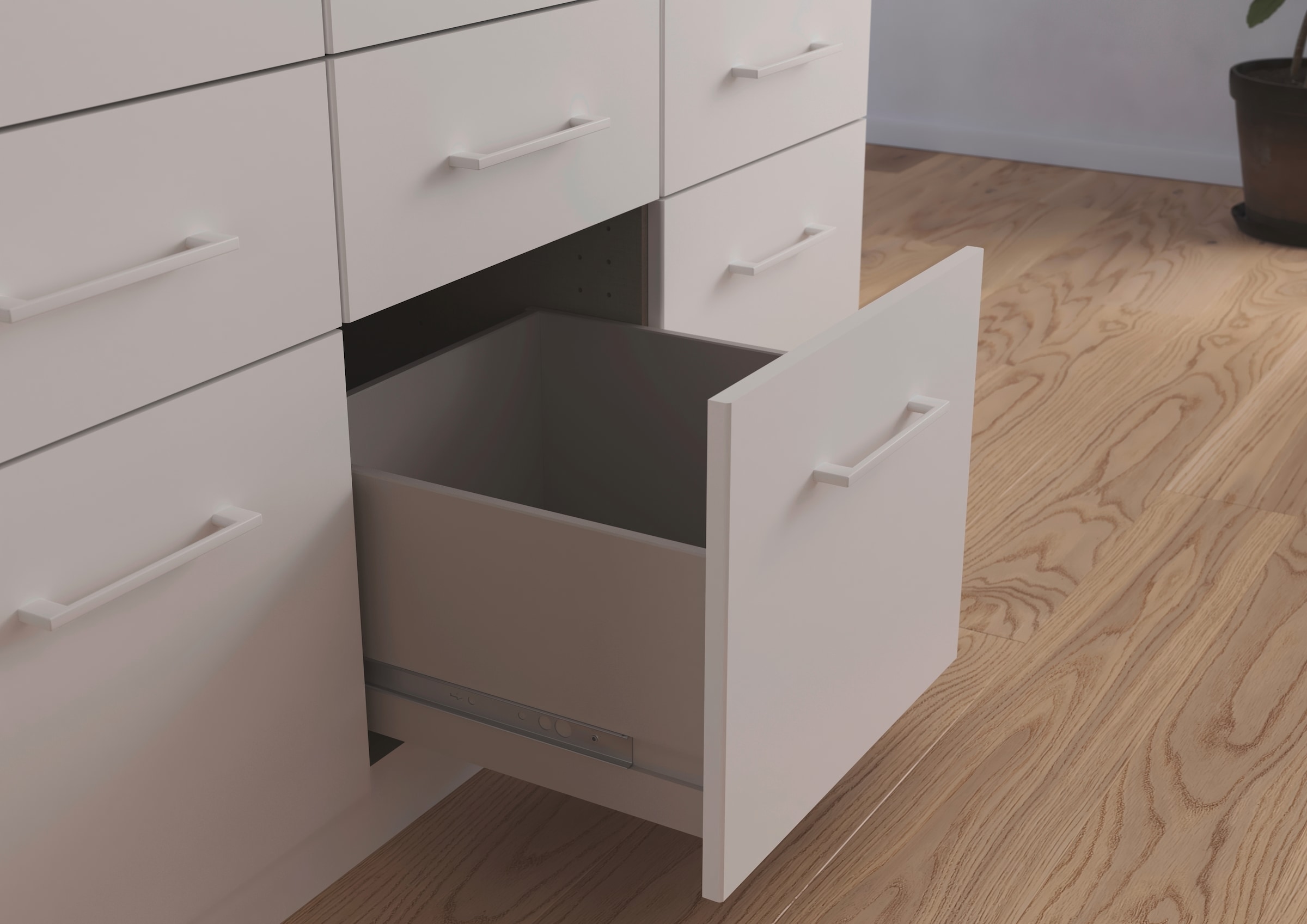 rauch Kleiderschrank »Kleiderschrank Schrank Garderobe Wäscheschrank DUNDEE«, (mit 3 Griff-Varianten), Schubladen in zwei Höhen, optional mit Spiegel MADE IN GERMANY