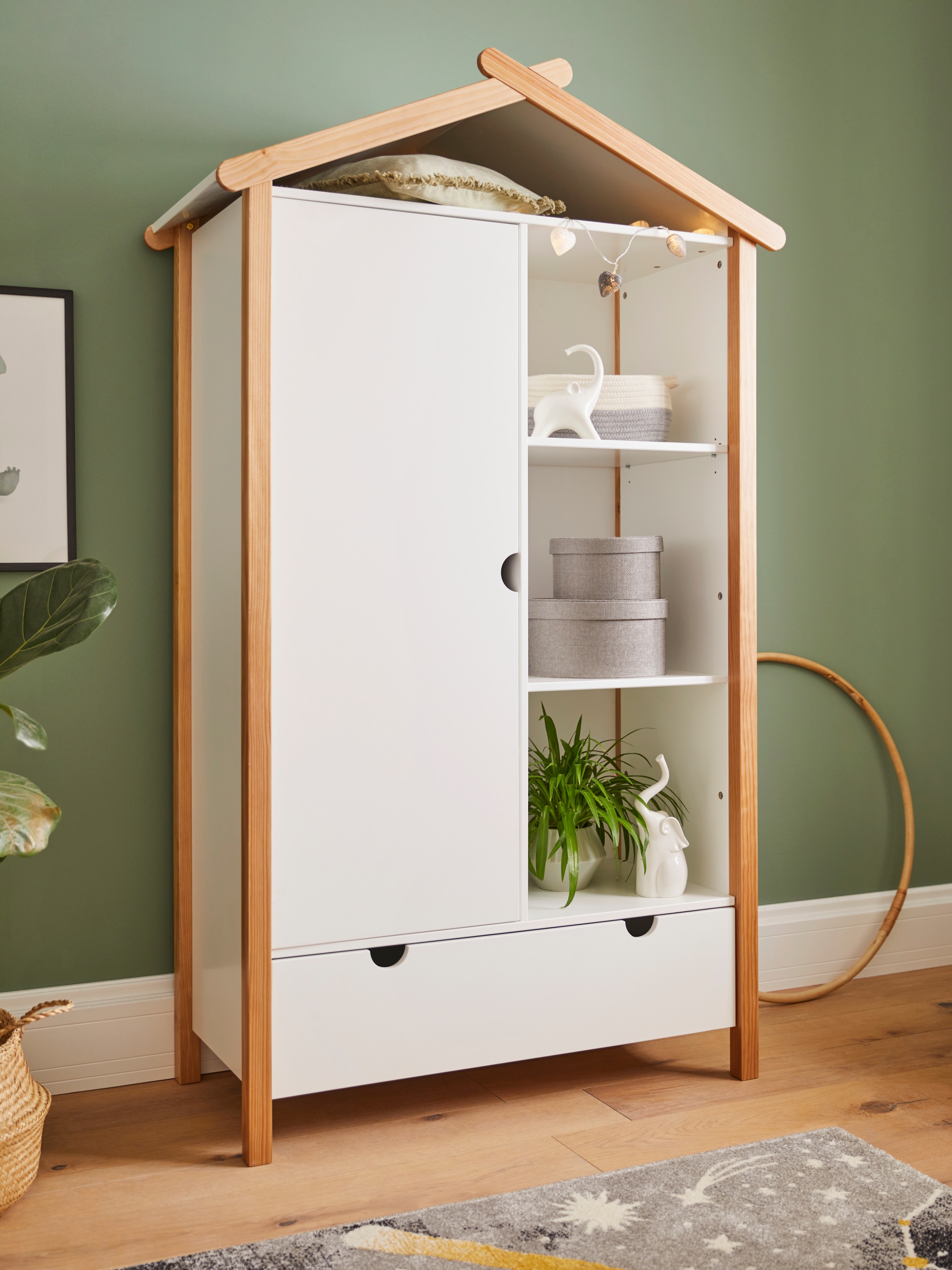 Lüttenhütt Kleiderschrank »Dolidoo«, für das Kinderzimmer