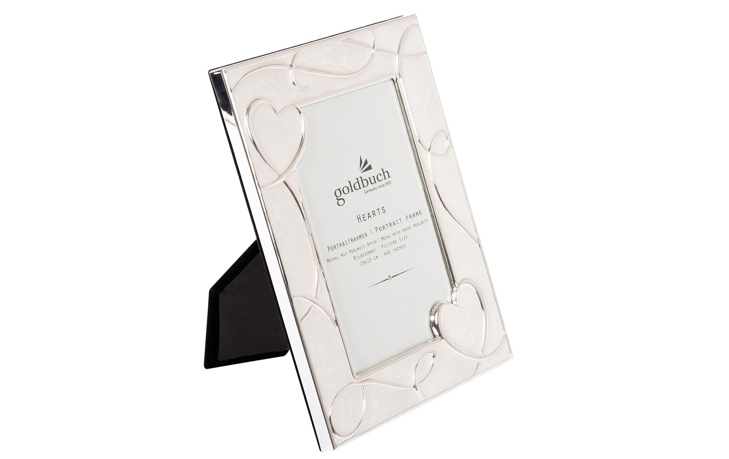 Goldbuch Bilderrahmen »Hearts Silber,«