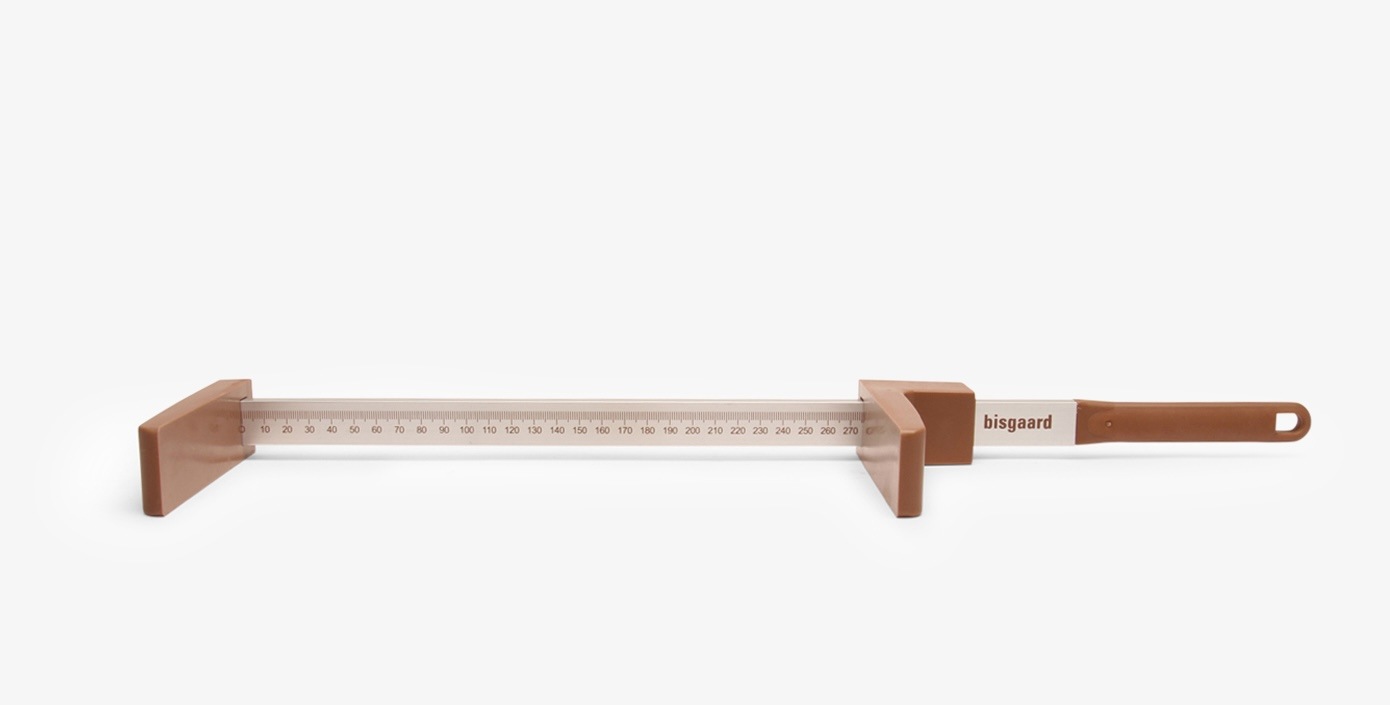 Bisgaard Fußmessgerät »foot gauge«, (1 St.), Fußmessinstrument, Ideal für präzise und komfortable Messungen!