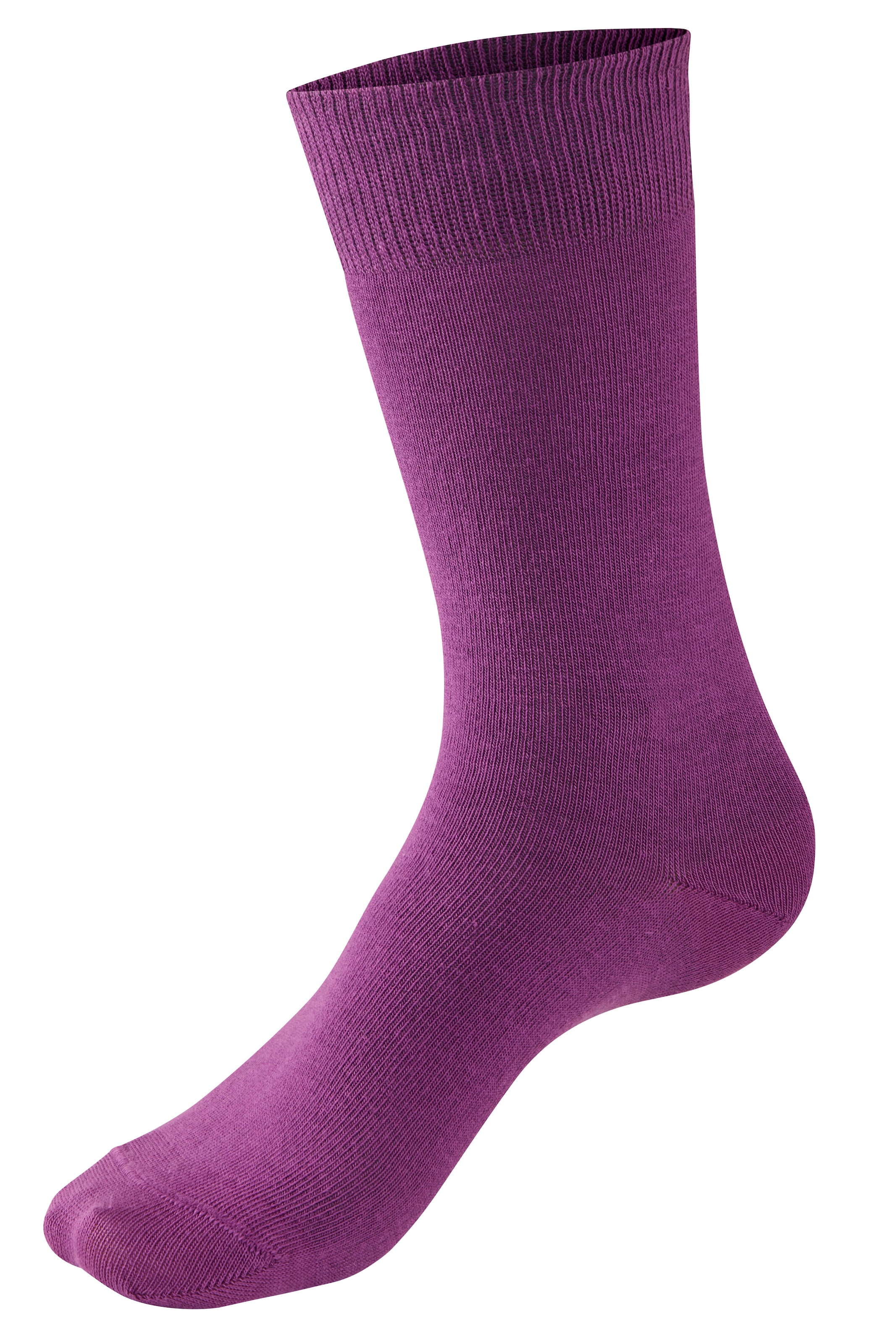 H.I.S Freizeitsocken »Damen und Herren Atmungsaktiver Baumwollanteil; Business, Basic« Packung, 10 Stk. tlg. mit weichen Rippbündchen