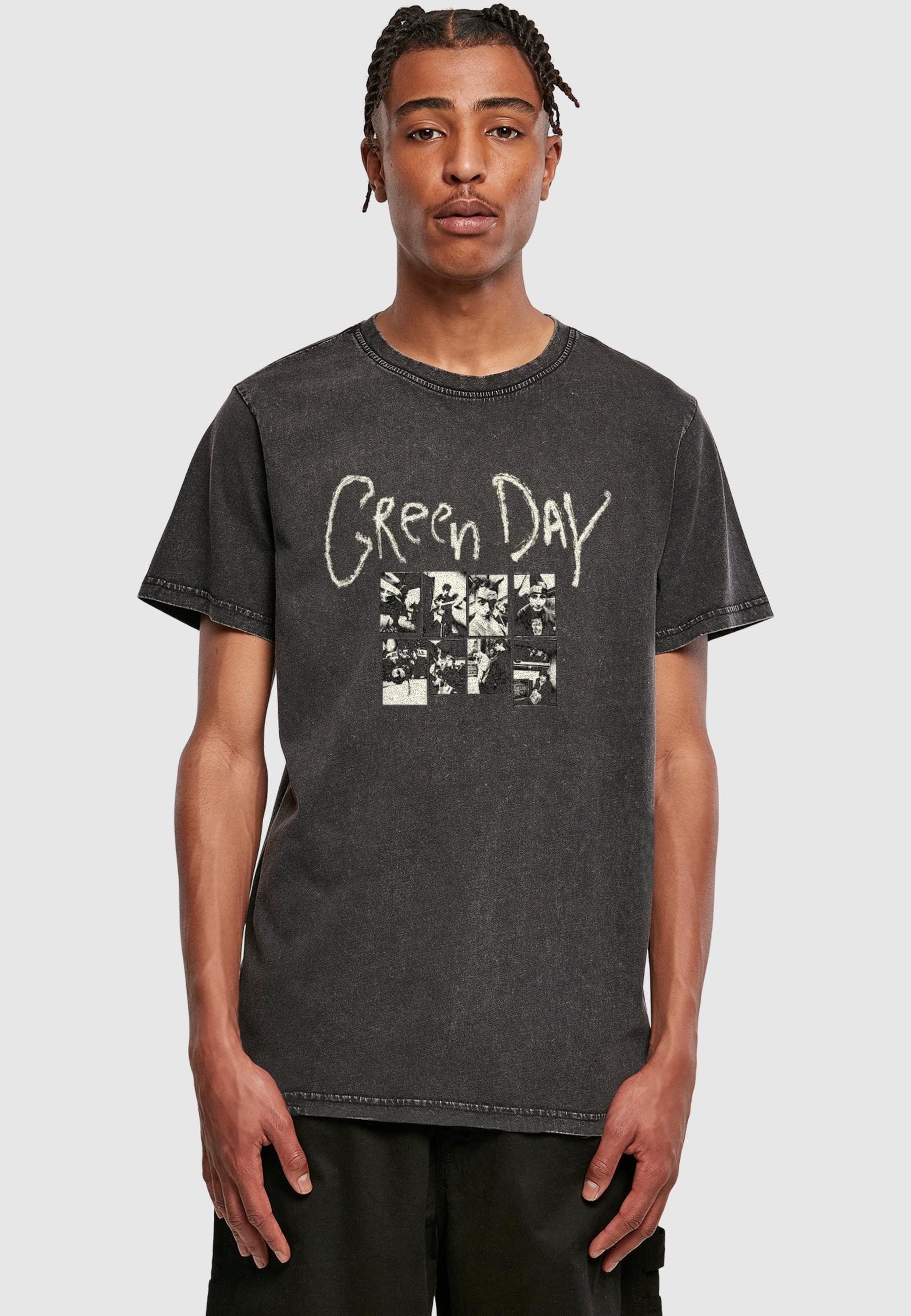 Merchcode T-Shirt »Merchcode Green Day Collage Acid Tee« 1 Stk.