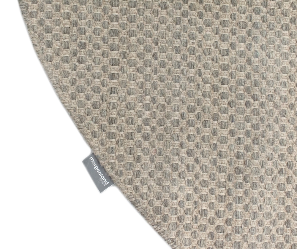 morgenland Wollteppich »Bohemian - Kelim Teppich - Trendy«, rund, 0,4 mm Höhe, Flachgewebe
