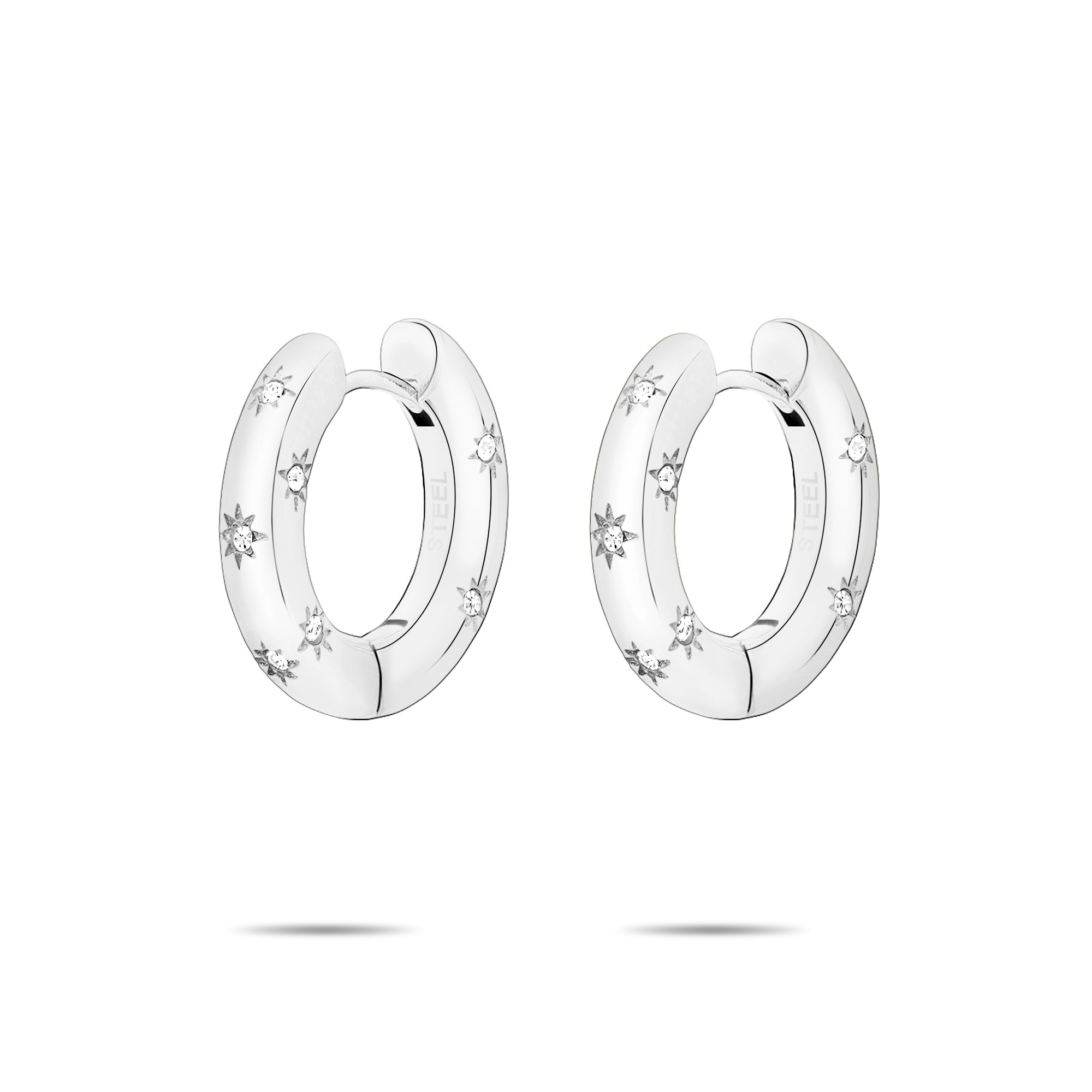 Tamaris Paar Creolen »Schmuck Geschenk Creolen mit funkelnden Steinchen Little Twinkle«