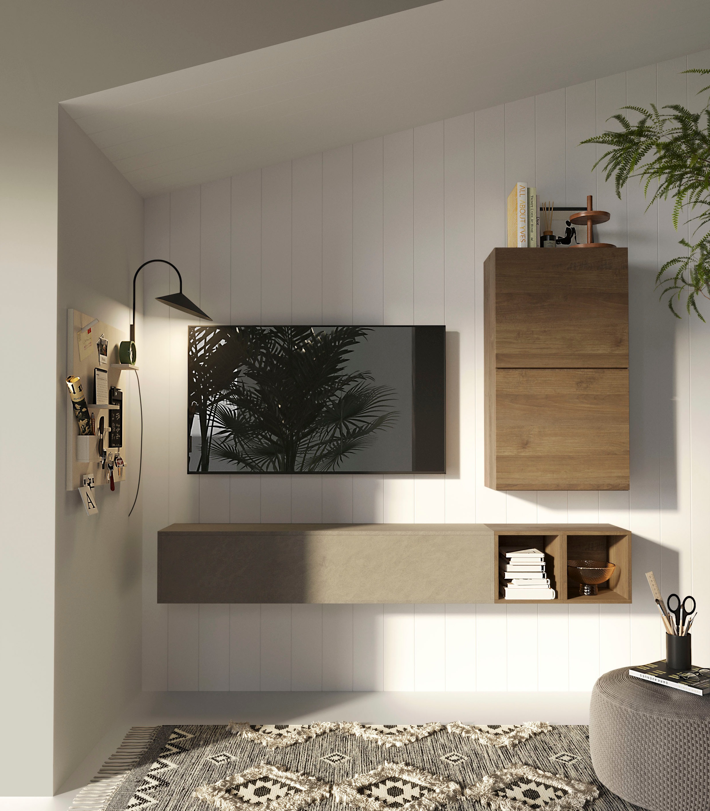 INOSIGN Wohnwand »INFINITY, 4tlg. Breite 194 cm, Höhe variabel, Wohnwand« S günstig online kaufen