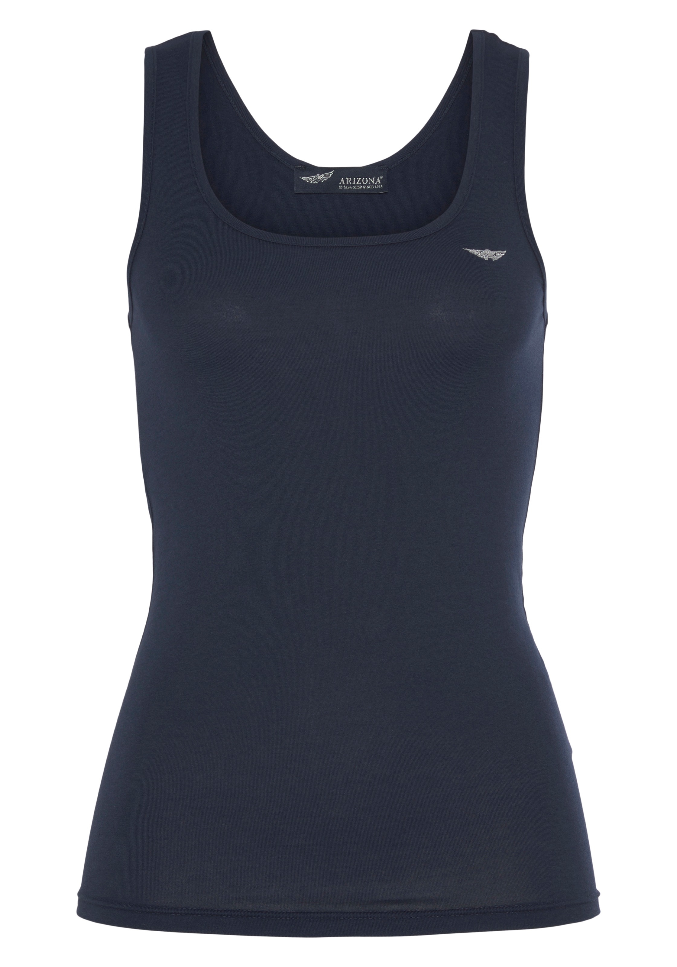 Arizona Tanktop, mit Logo-Stickerei