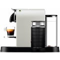 Nespresso Kapselmaschine »CITIZ EN 267.WAE von DeLonghi, White«, inkl. Aeroccino Milchaufschäumer, Willkommenspaket mit 14 Kapseln
