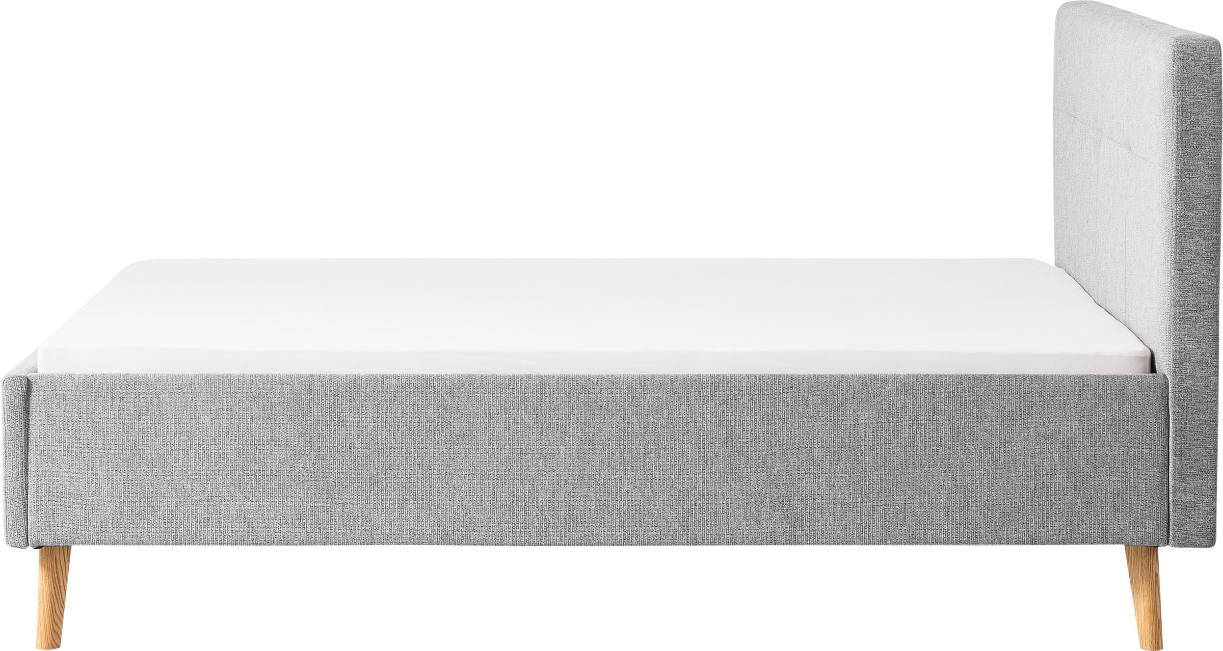 meise.möbel Polsterbett »Smart« Kopfteil mit Knopfheftung, in zwei Größen erhältlich