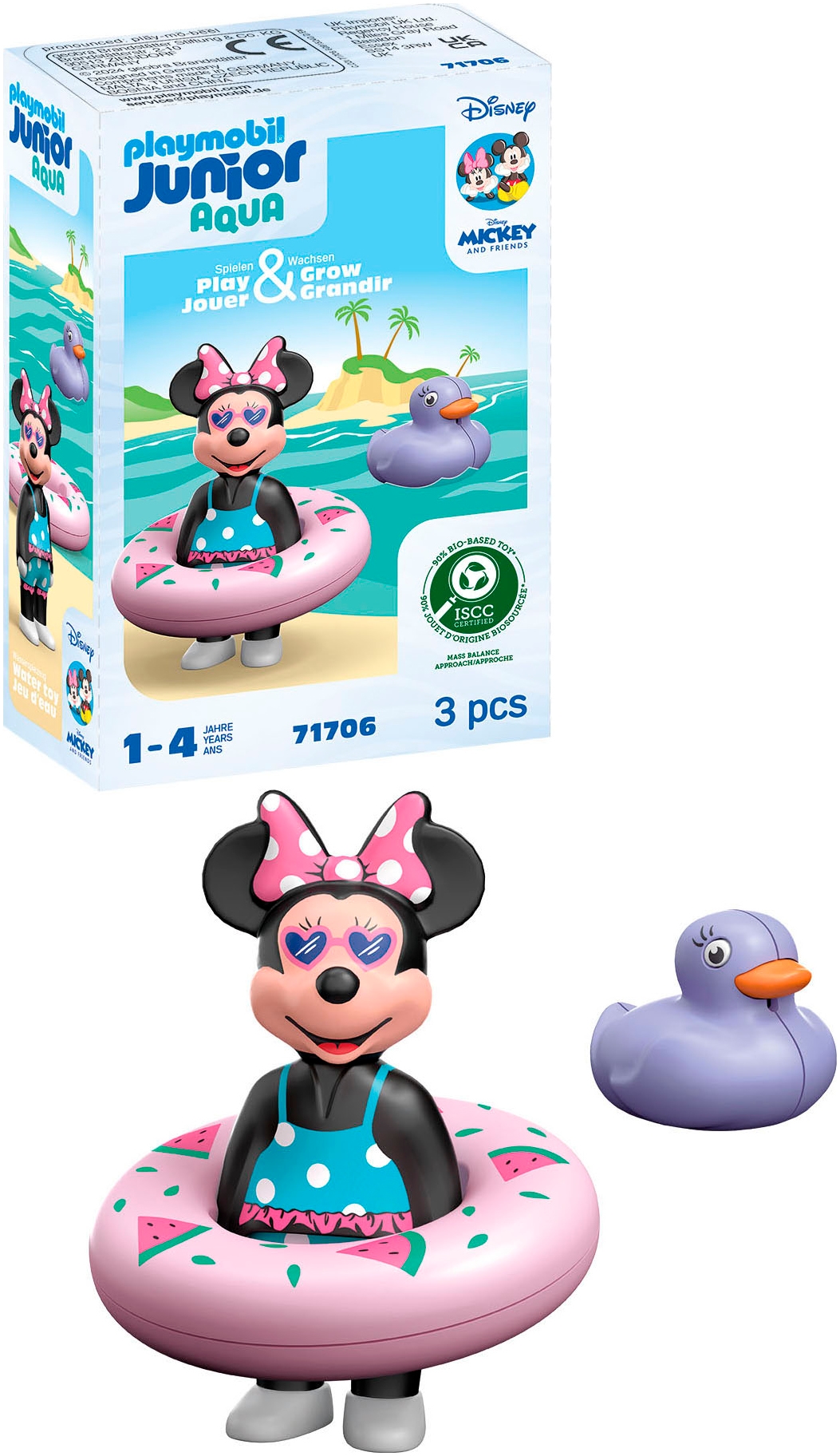 Playmobil® Konstruktions-Spielset »Minnies Strandausflug (71706), JUNIOR & Disney« Made in Europe