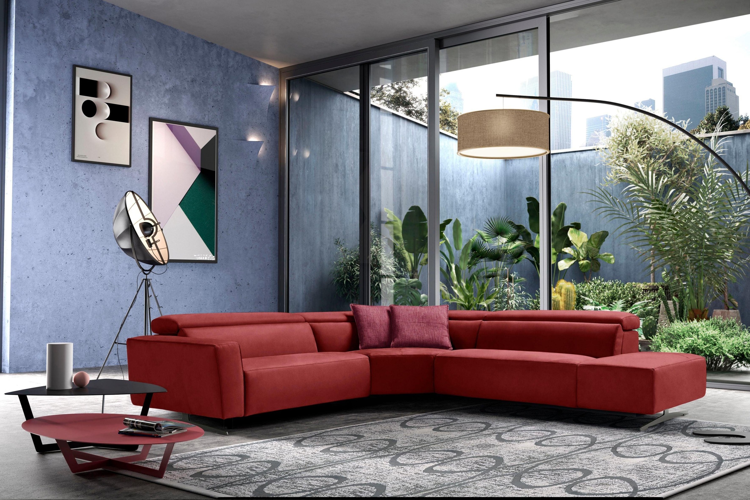 Egoitaliano Ecksofa »Stefanie-e, Designsofa der Extraklasse, bequem mit hoh günstig online kaufen