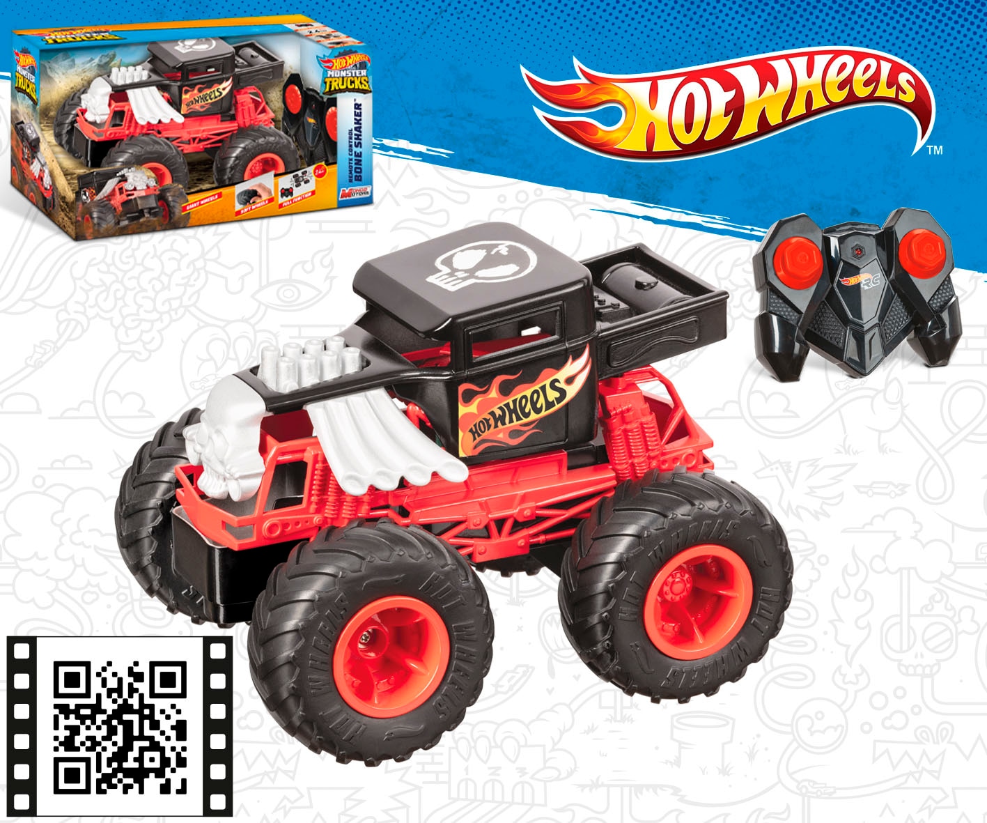 Happy People RC-Monstertruck »HOT WHEELS Bone Shaker«