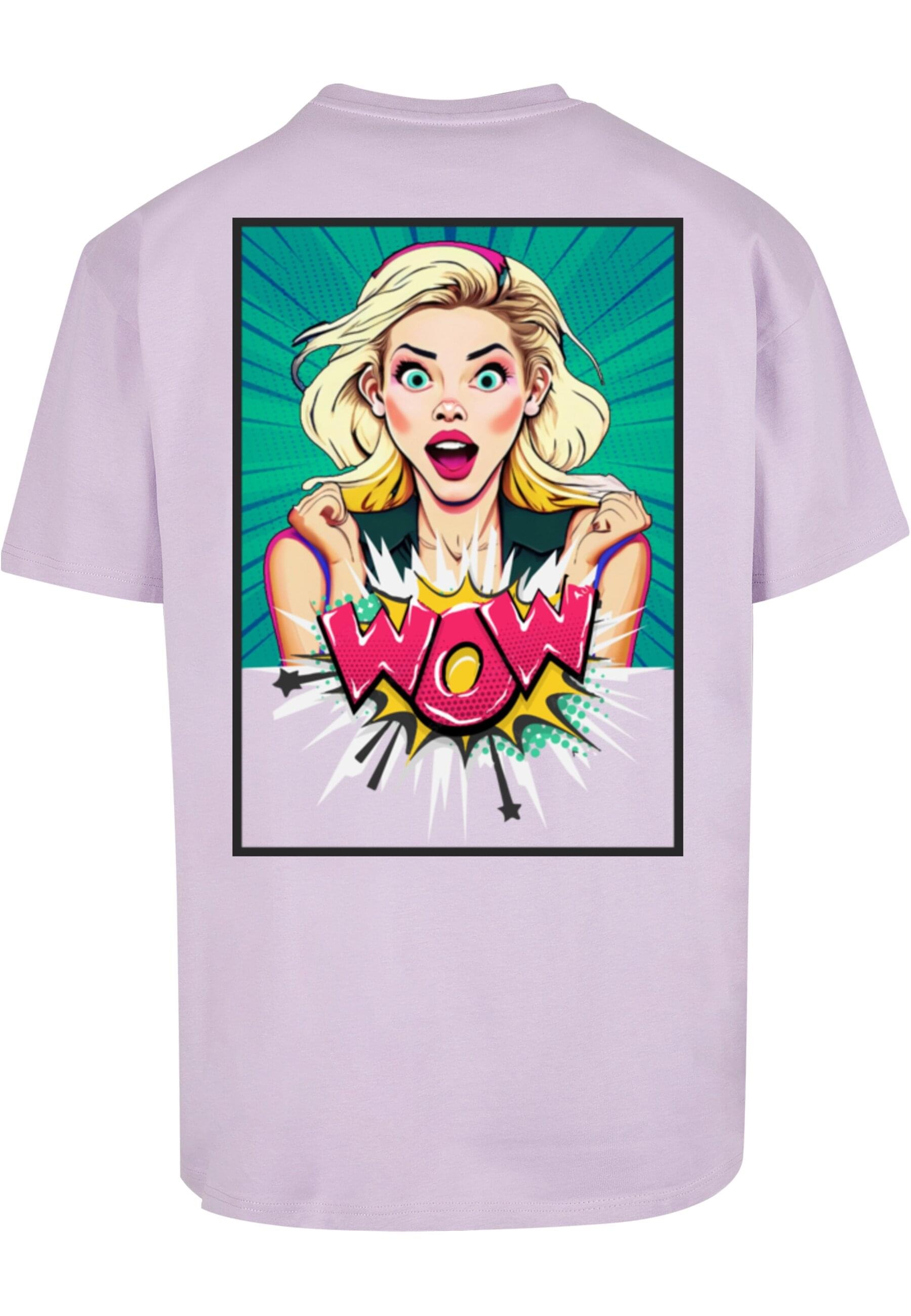 Merchcode T-Shirt »Merchcode Herren WOW Comic Heavy Oversized Tee« 1 Stk. tlg.