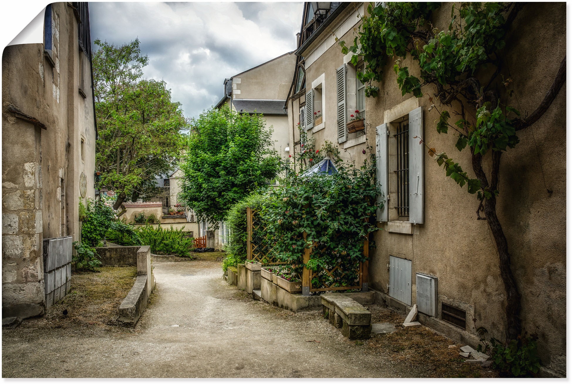 Artland Wandbild "Dorf in der Bretagne - Frankreich", Frankreich, (1 St.), günstig online kaufen