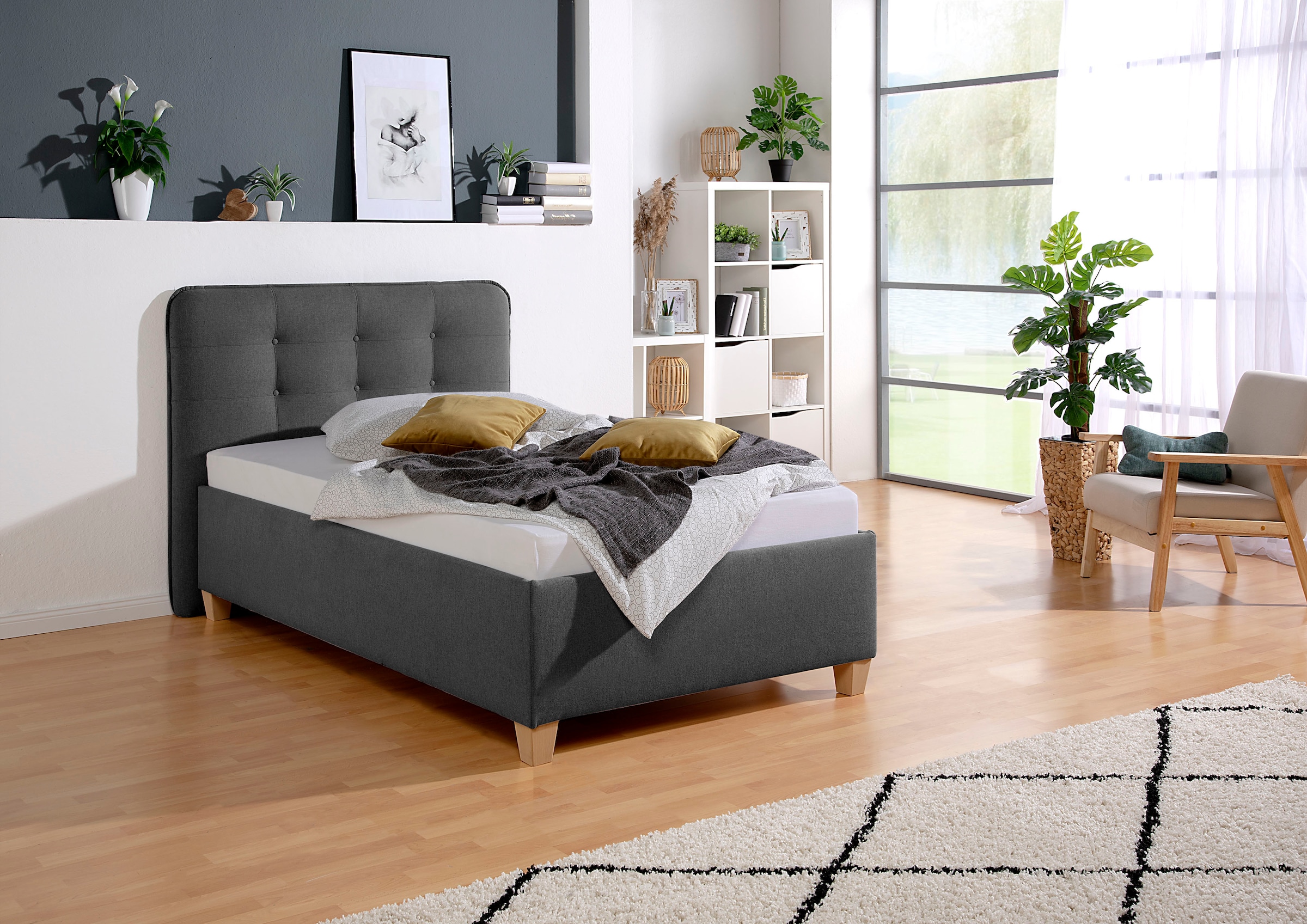 Maintal Polsterbett inklusive Bettkasten