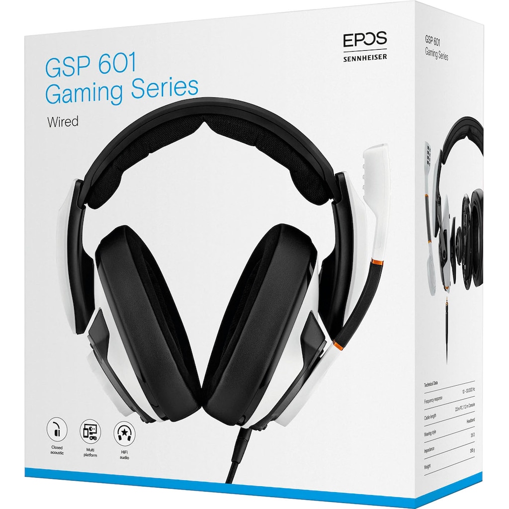 EPOS | Sennheiser Gaming-Headset »GSP 601«, mit geschlossener Akustik