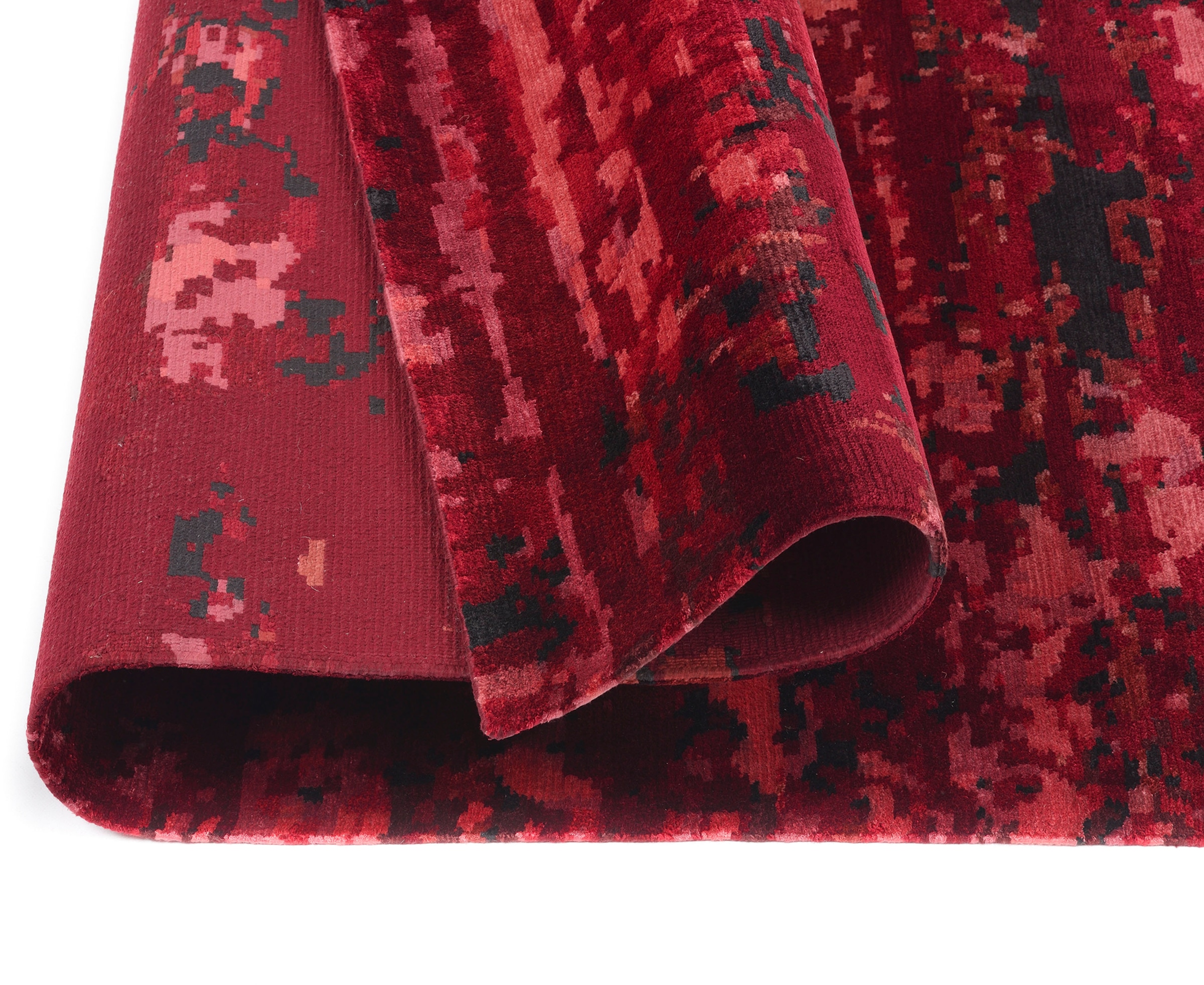 Musterring Teppich »ANGELES PILANO«, rechteckig, 10 mm Höhe, exlcusive MUSTERRING DELUXE COLLECTION, Bambus-Viskose feine Knüpfung