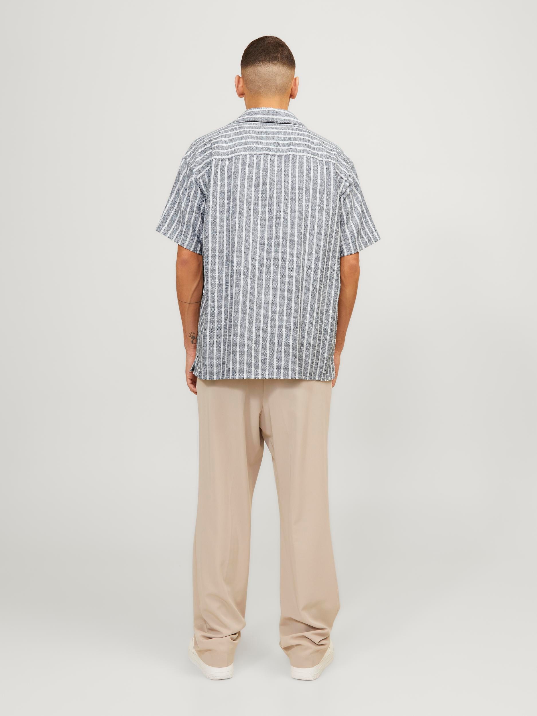 Jack & Jones Kurzarmhemd »JORCABANA STRIPE SHIRT SS SN«