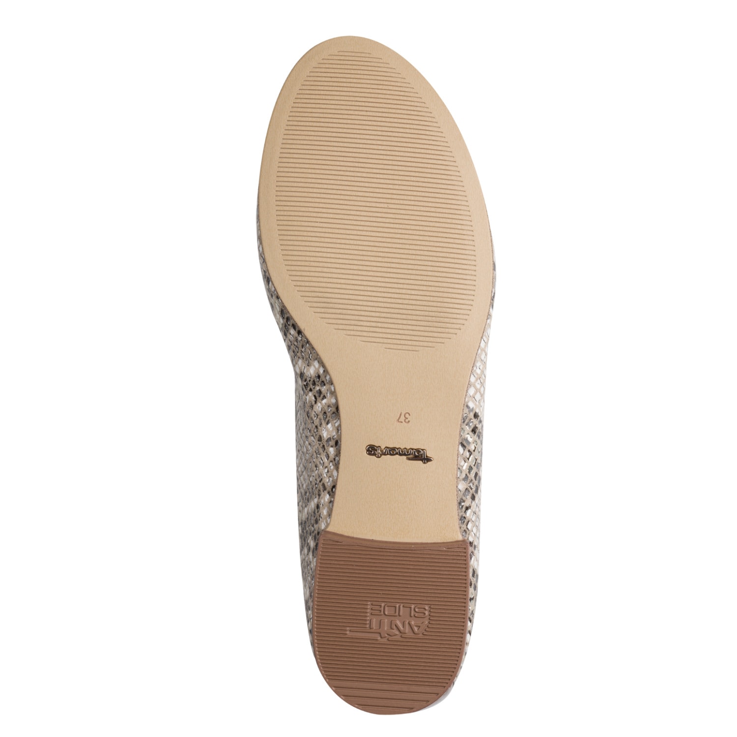 Tamaris Ballerina  , Schlupfschuh, Frühlingsschuh, Businessschuh im Animal Look