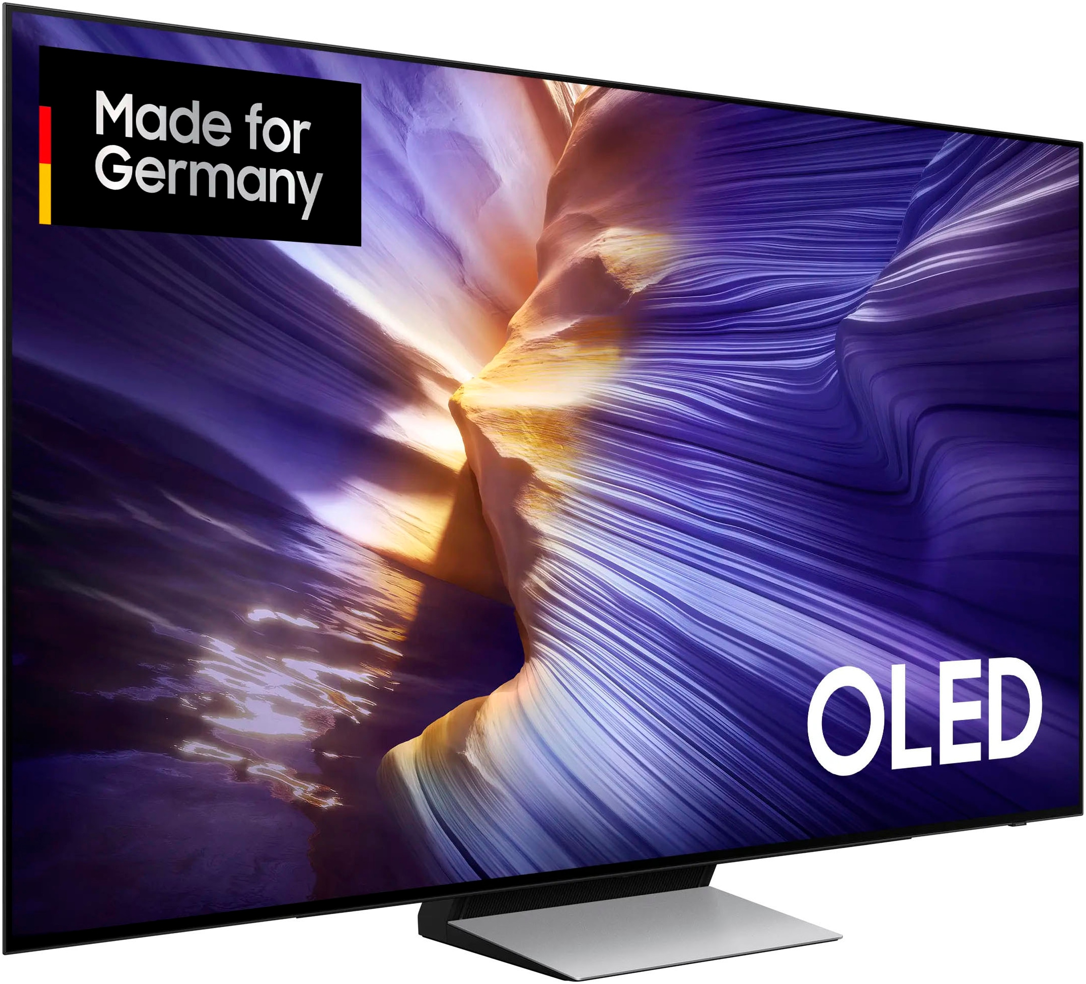 Samsung OLED-Fernseher »GQ77S90FAE«, 4K Ultra HD, Smart-TV, HDR+ & Glare Free, Dolby Atmos & AI Sound, Gaming Hub, bis zu 144Hz
