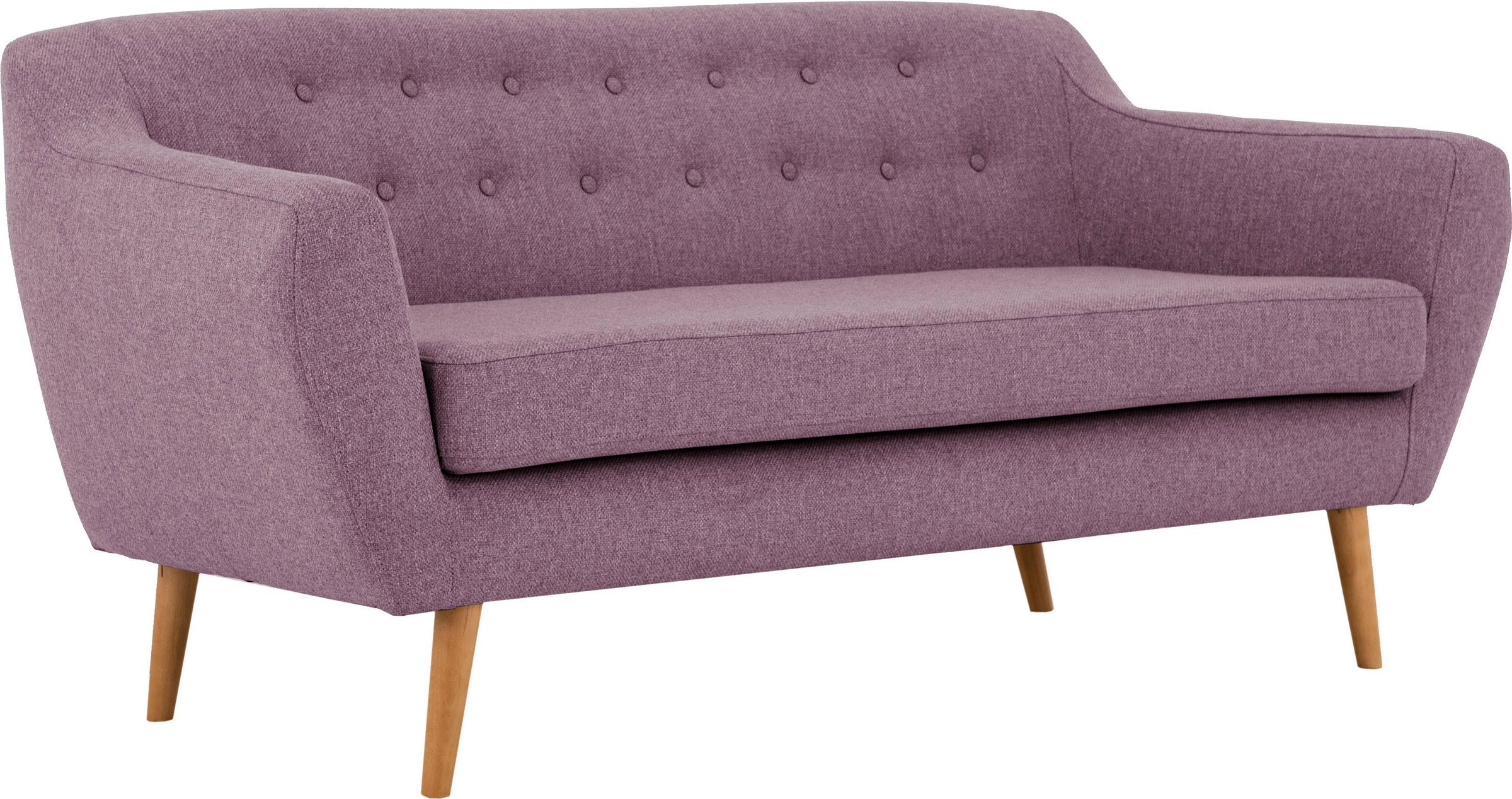 Home affaire 3-Sitzer »Renne« mit Heftung im Rücken im skandinavischem Stil günstig online kaufen