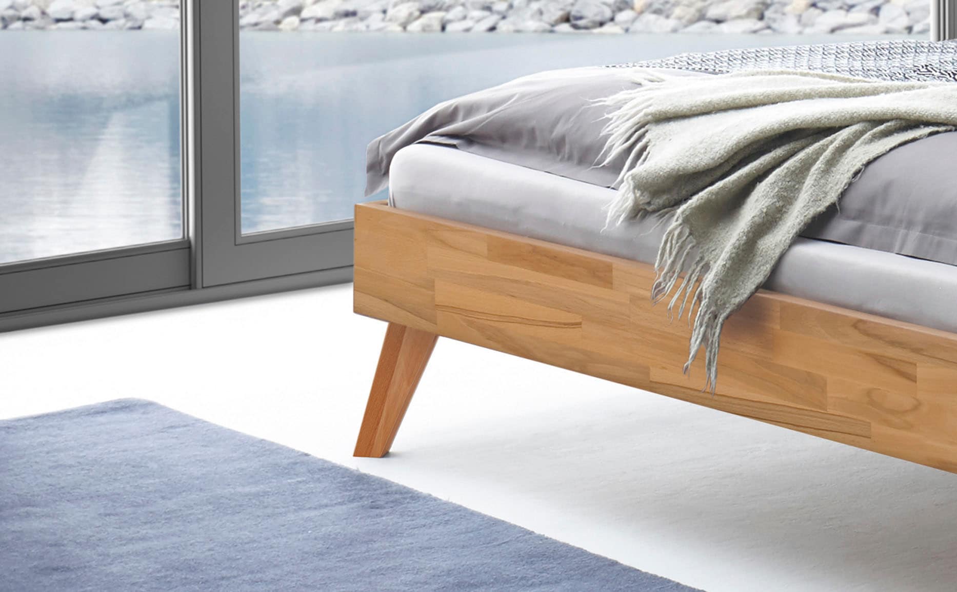 HASENA Holzbett »Ancona« Fußhöhe 25 cm