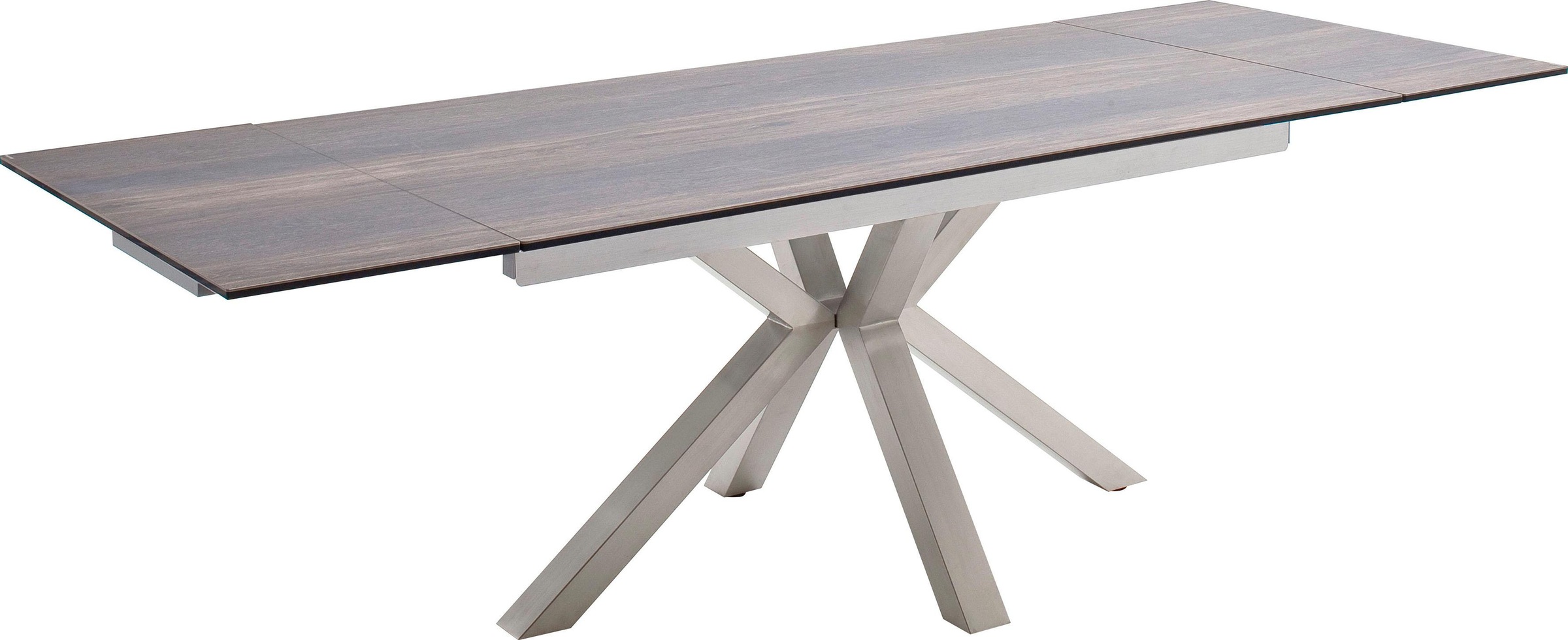 MCA furniture Esstisch »Nagano«, Esstisch Glas-Keramik mit Stirnauszug günstig online kaufen