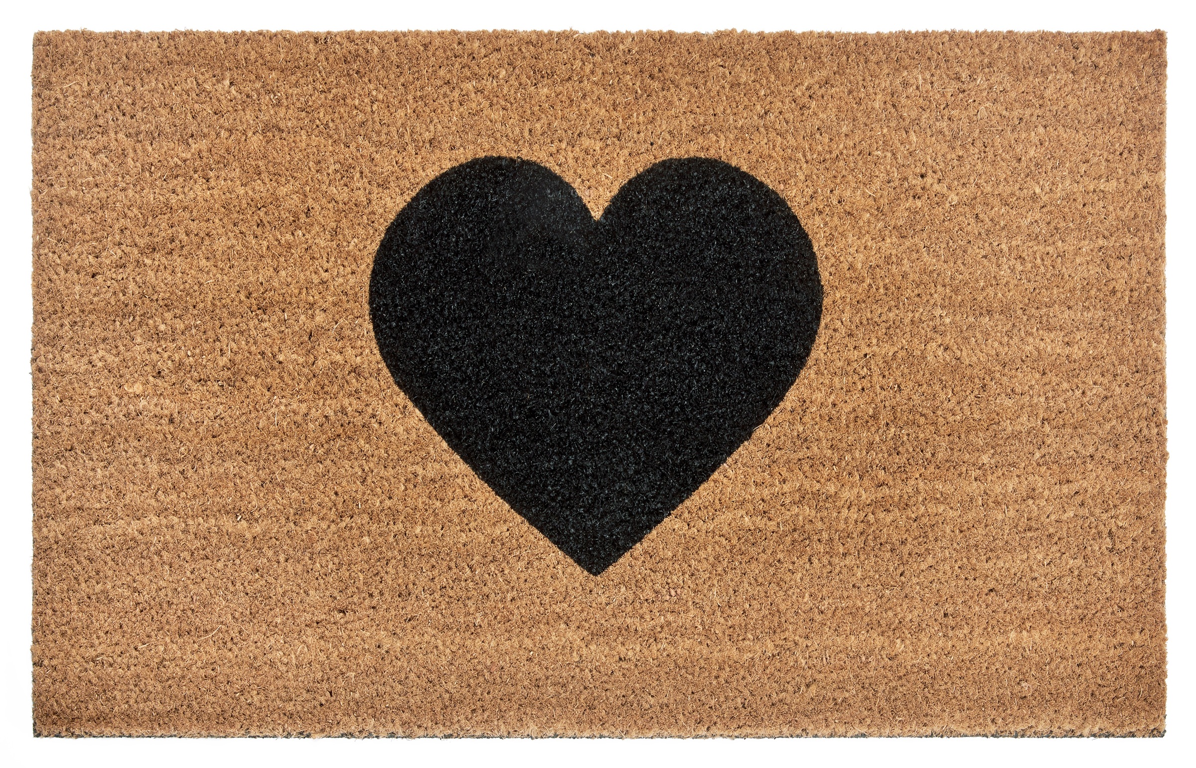 HANSE Home Fußmatte »Mix Mats Kokos Heart«, rechteckig, 15 mm Höhe, Kokos, günstig online kaufen