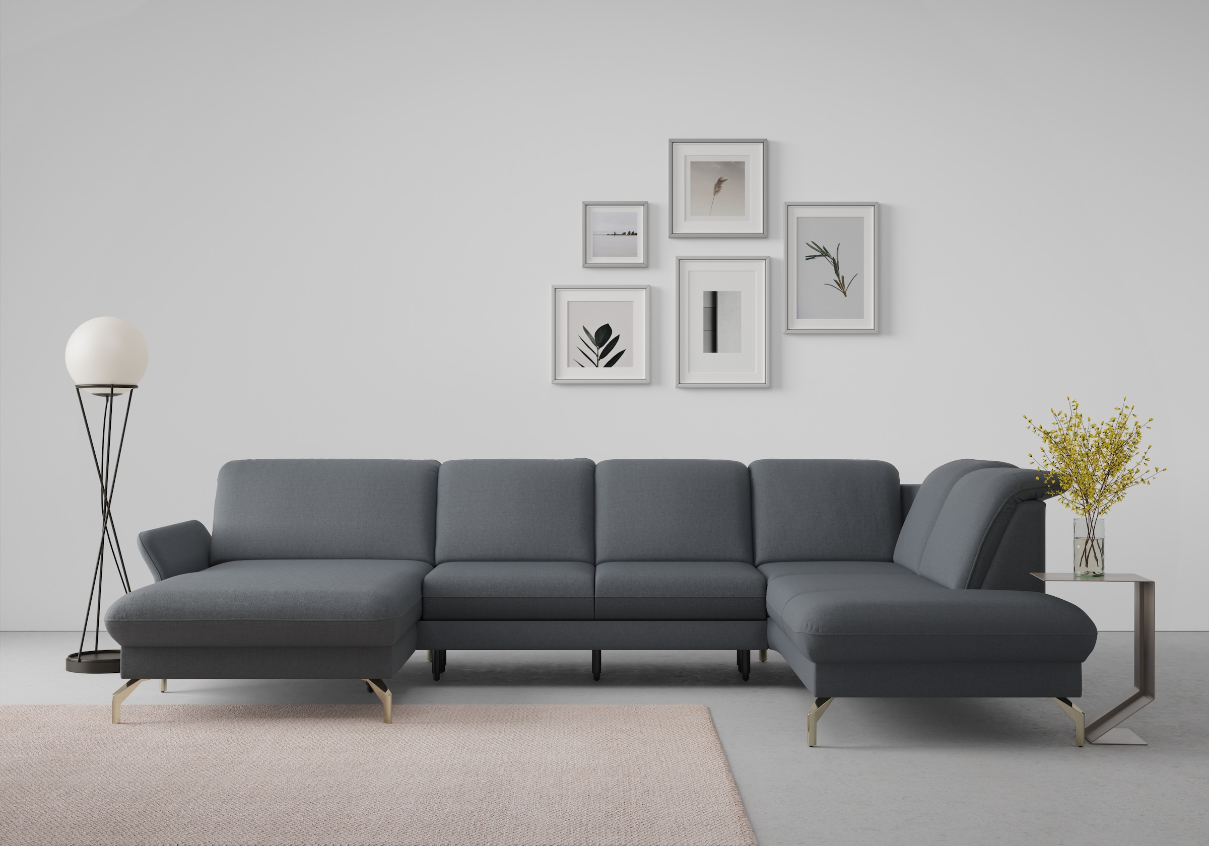 sit&more Wohnlandschaft »Fashion U-Form« wahlweise mit Kopfteilverstellung, günstig online kaufen