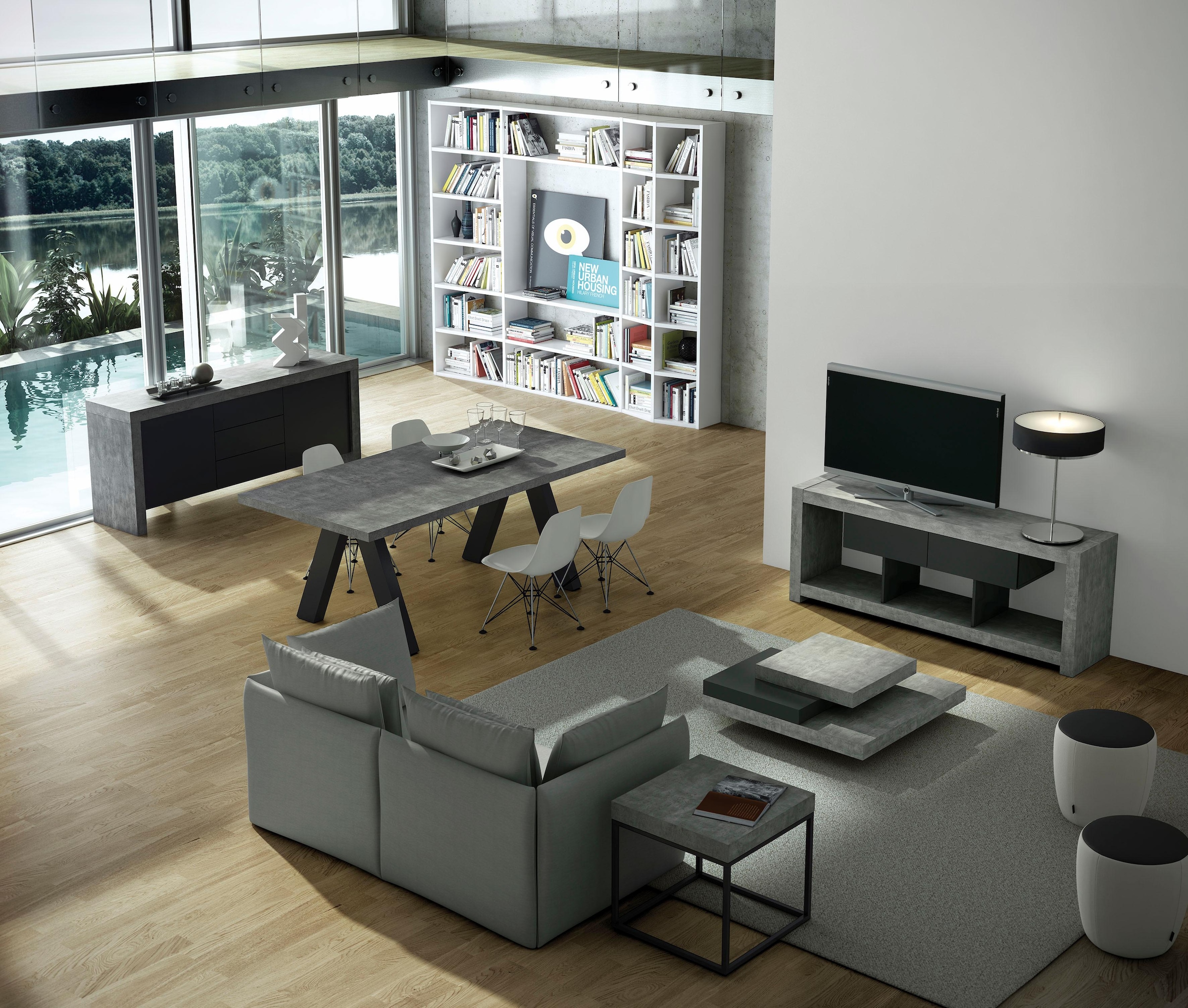 8. Bild von TemaHome Esstisch, Breite 200 cm, ausziehbar