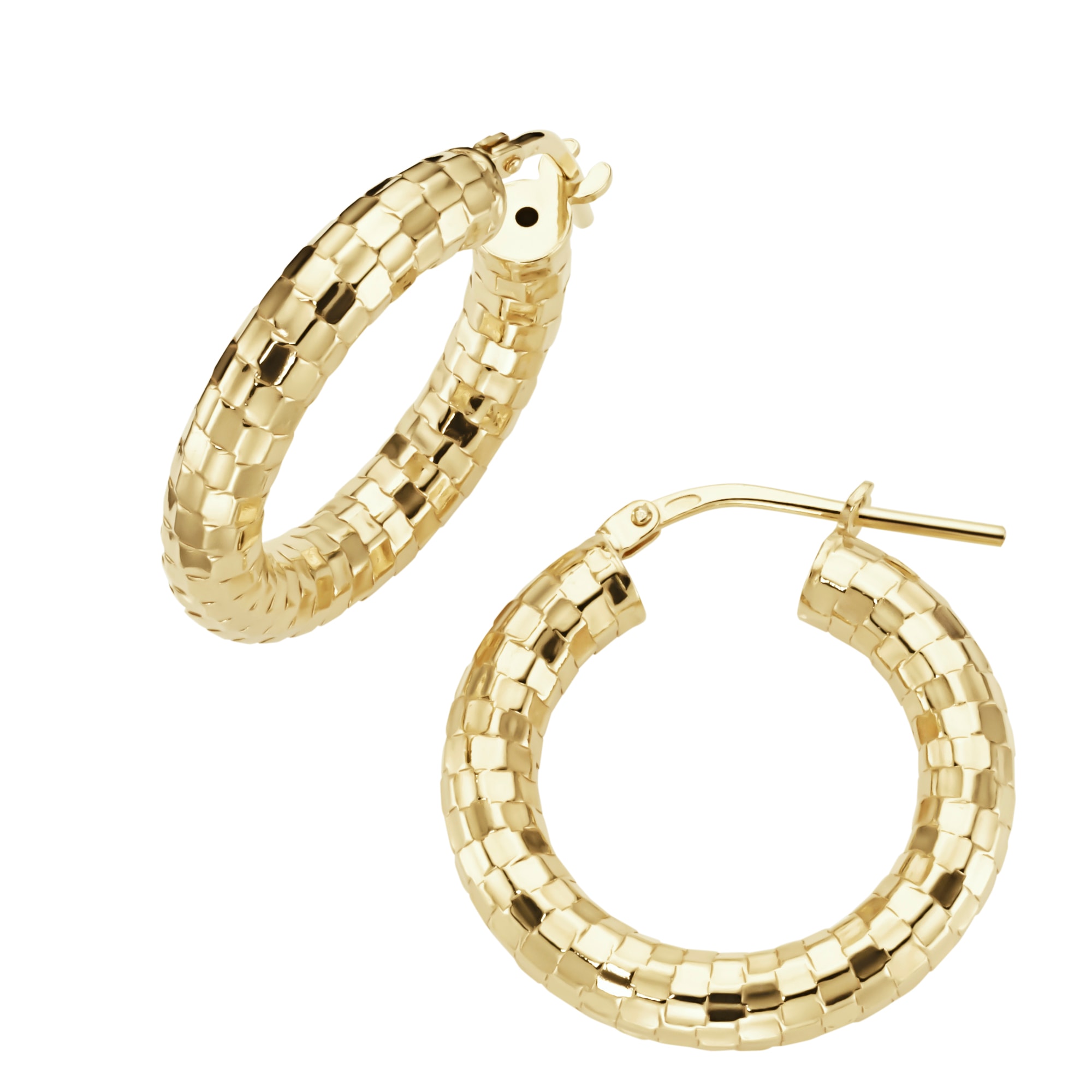 Firetti Paar Creolen »Schmuck Geschenk Silber 925 Ohrschmuck Ohrringe diamantiert«