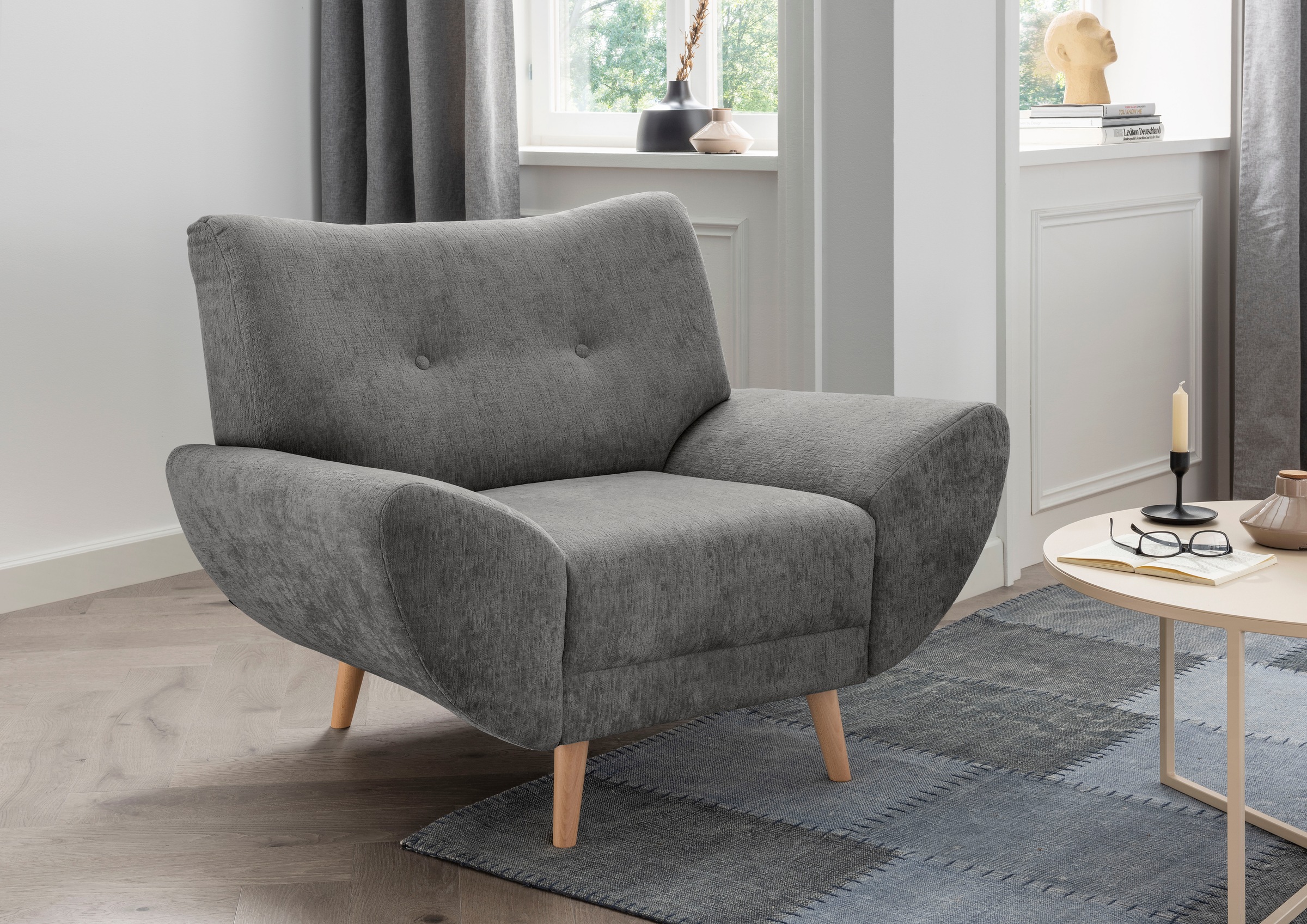 Home affaire Sessel »Basta« 1 Stk. tlg. günstig online kaufen