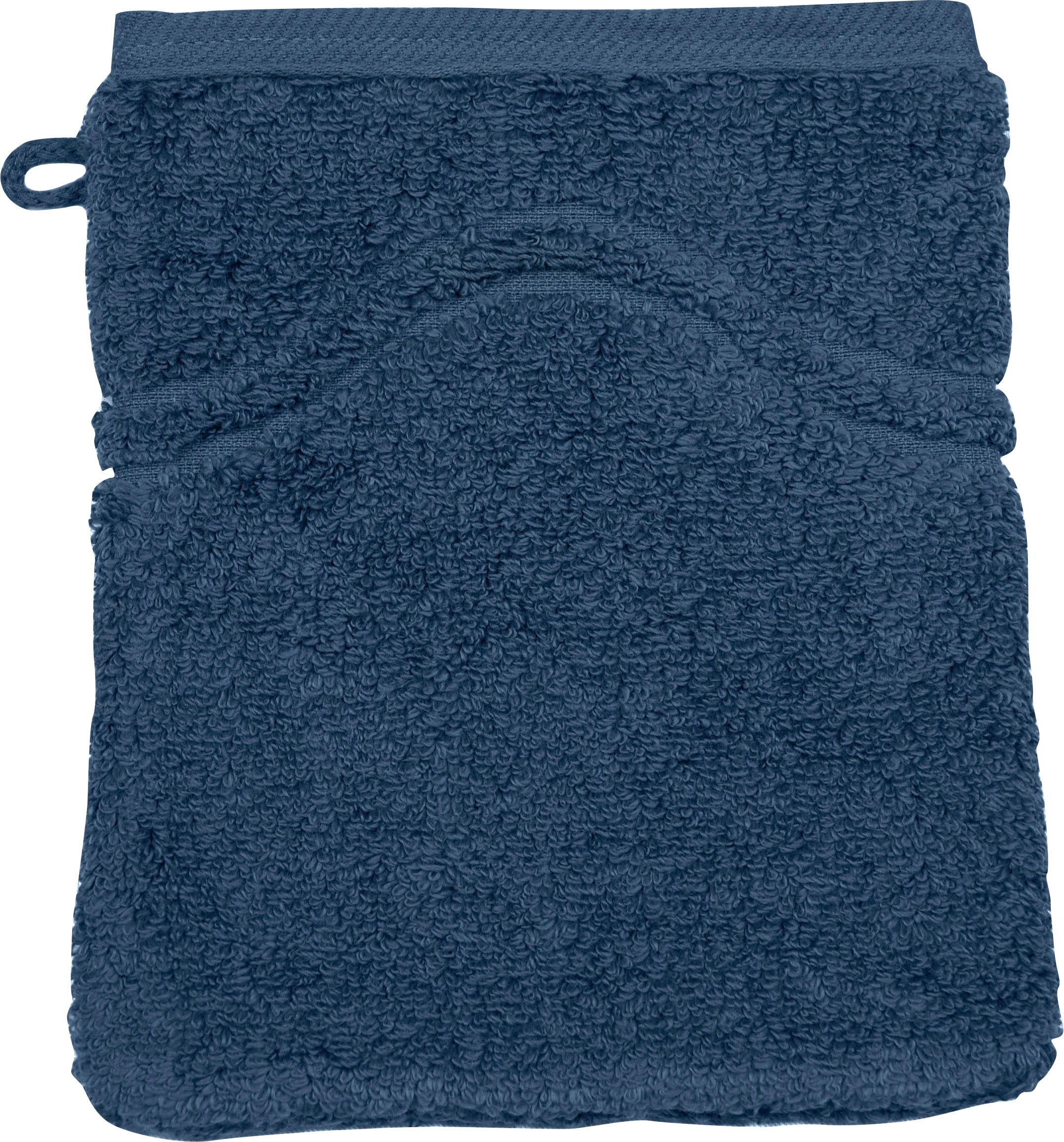 ROSS Waschhandschuh »Cashmere feeling«, (Packung, 6 St.), mit Wellen-Bordüre