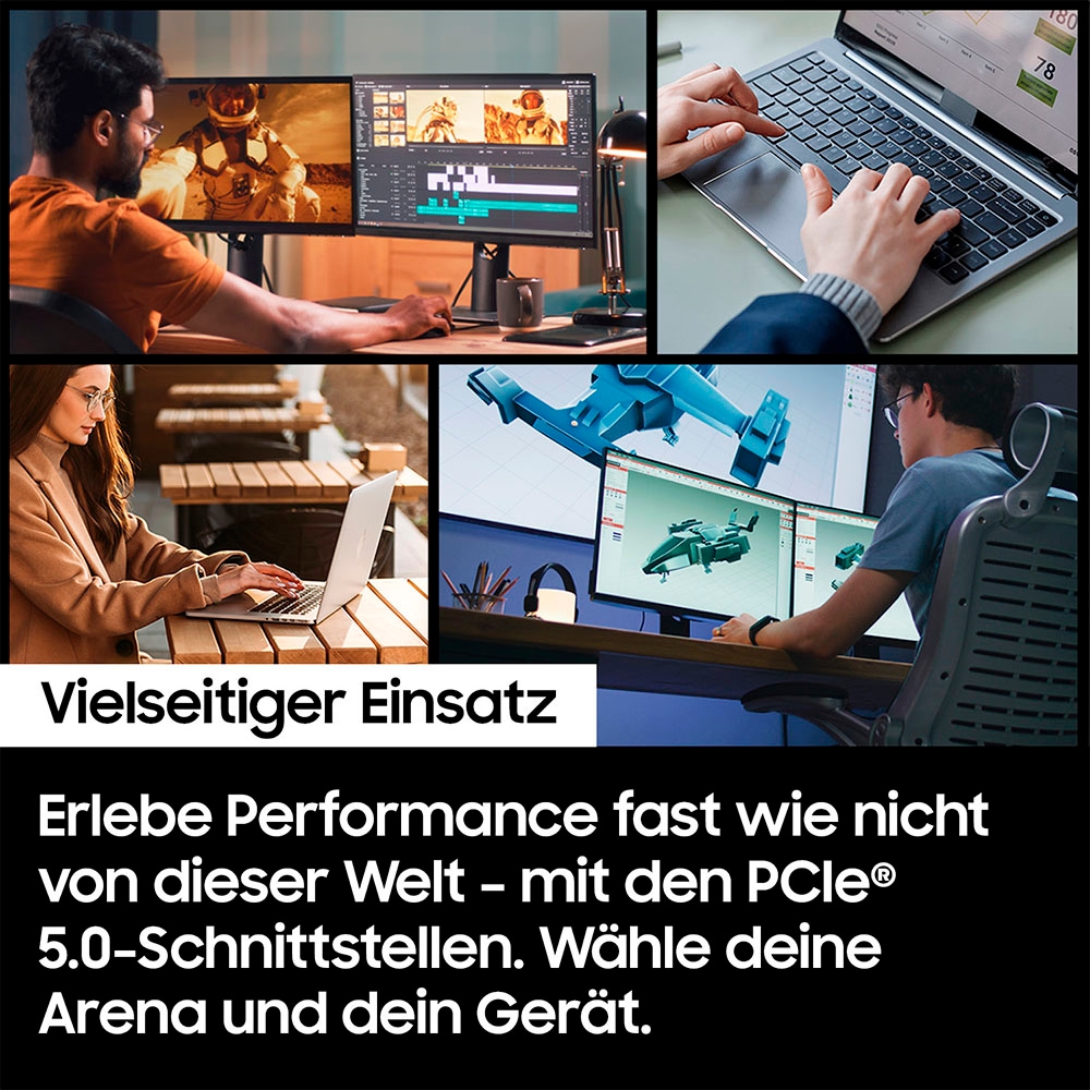 Samsung interne Gaming-SSD »9100 PRO SSD 1TB«, Anschluss M.2 PCIe