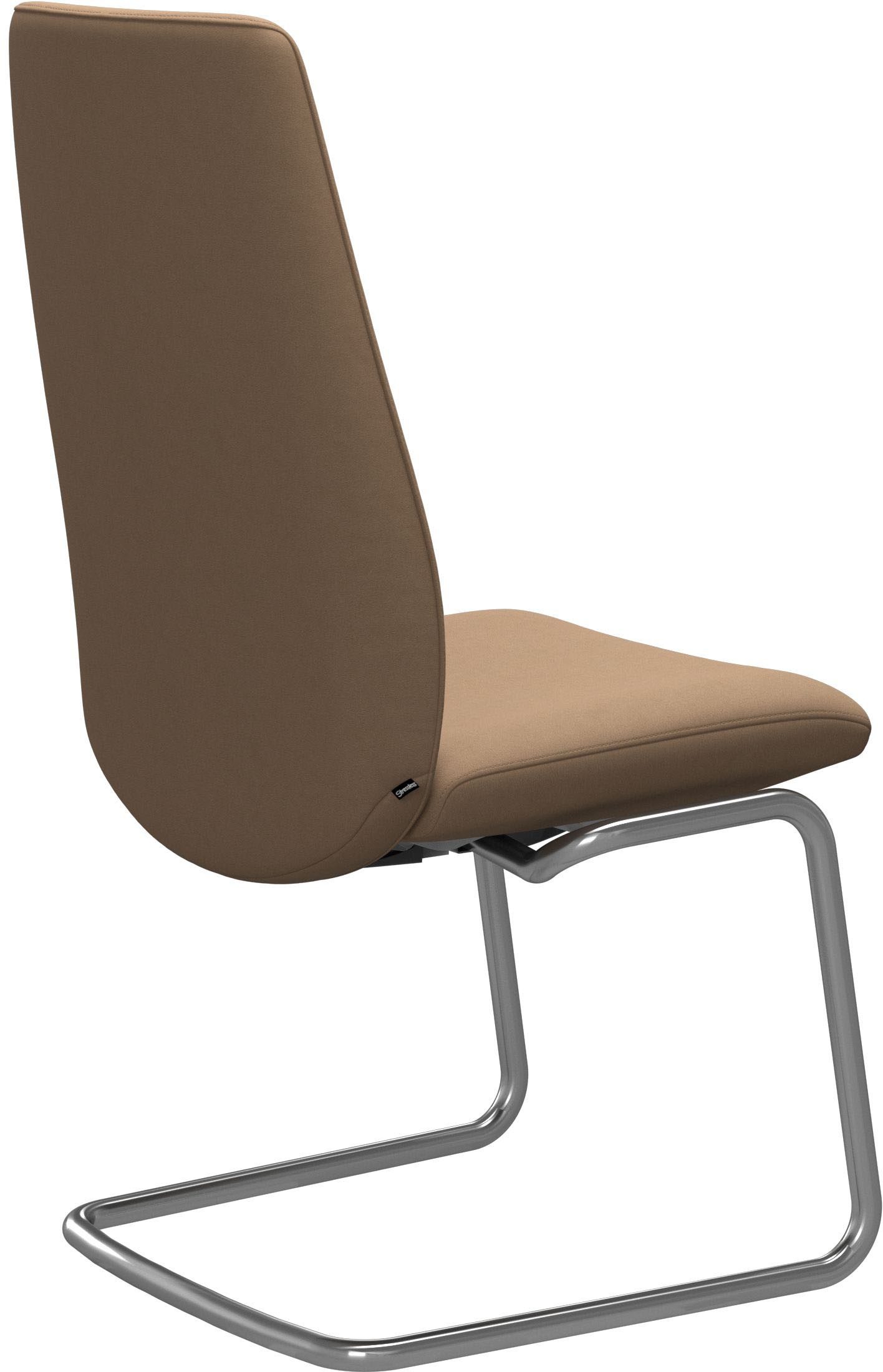 Stressless® Polsterstuhl »Laurel«, Microfaser DINAMICA, High Back, Größe L, mit Beinen aus Stahl in Chrom glänzend
