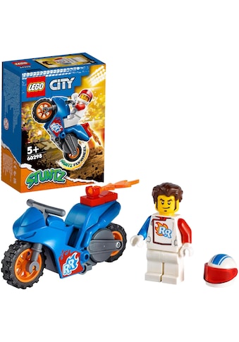 LEGO® Konstruktionsspielsteine »Raketen-Stuntbike (60298), LEGO® City Stuntz«, (14... kaufen