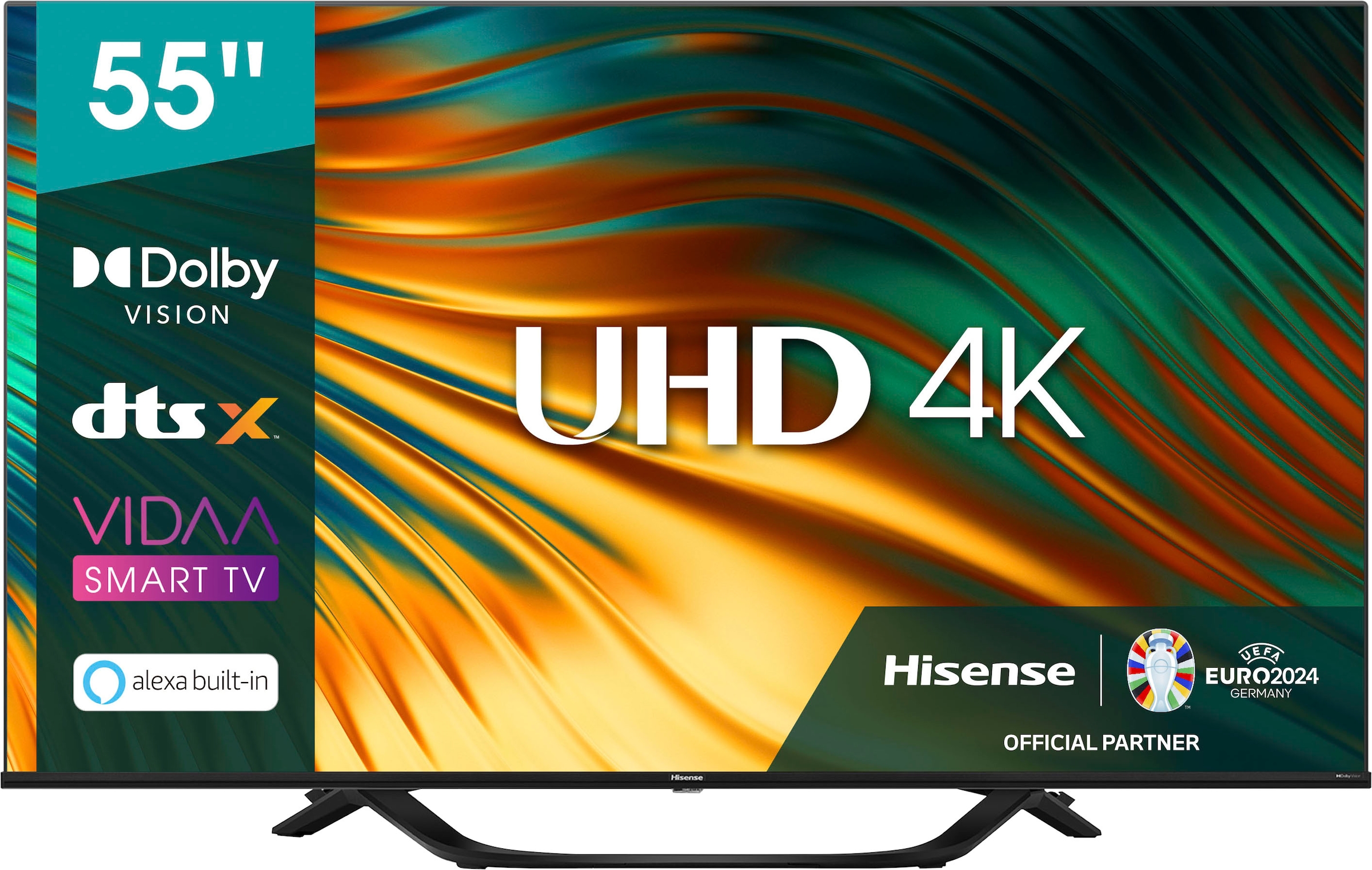 Hisense LED-Fernseher »55A66H«, 139 cm/55 Zoll, 4K Ultra HD, Smart-TV