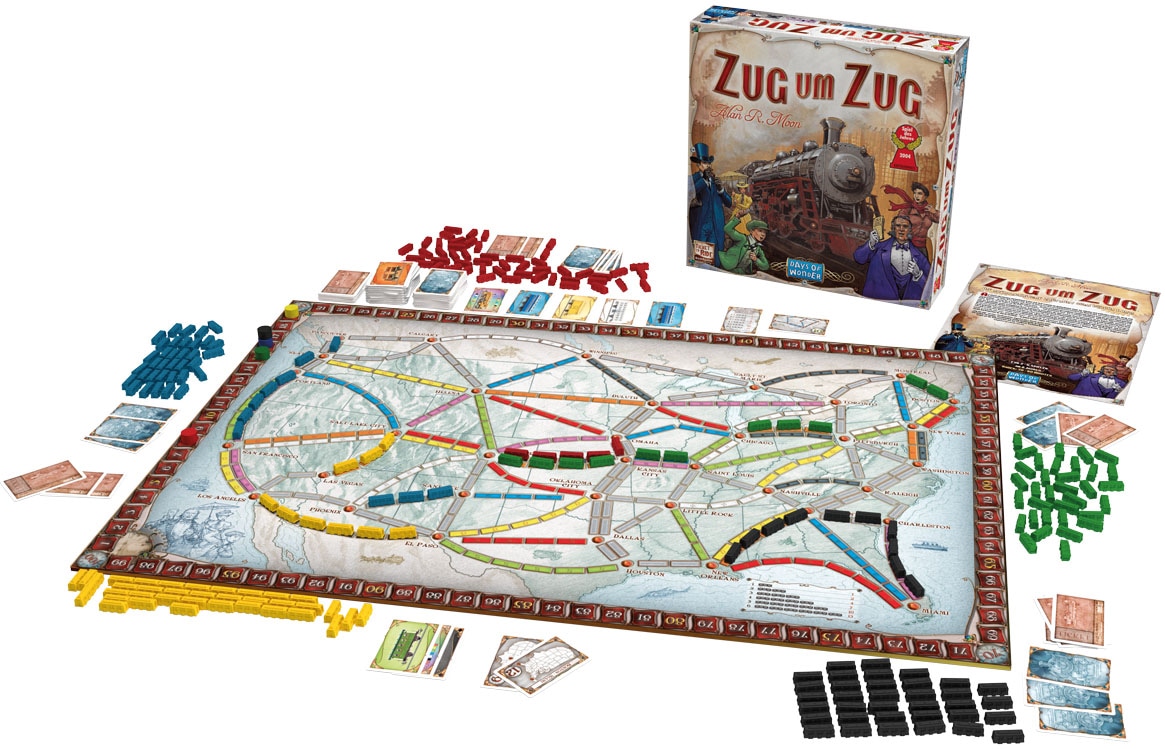 Asmodee Spiel »Zug um Zug«