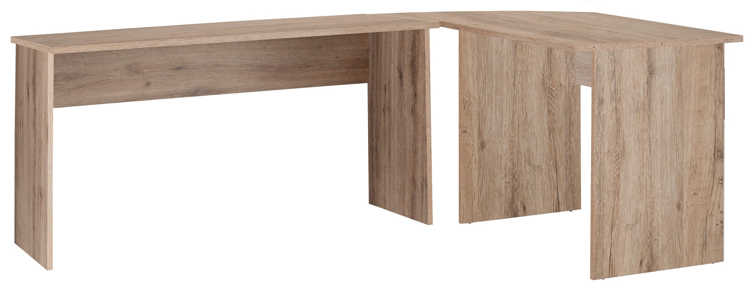 FMD Eckschreibtisch »Tiell« Winkel Schreibtisch, Bürotisch, beidseitig mont günstig online kaufen