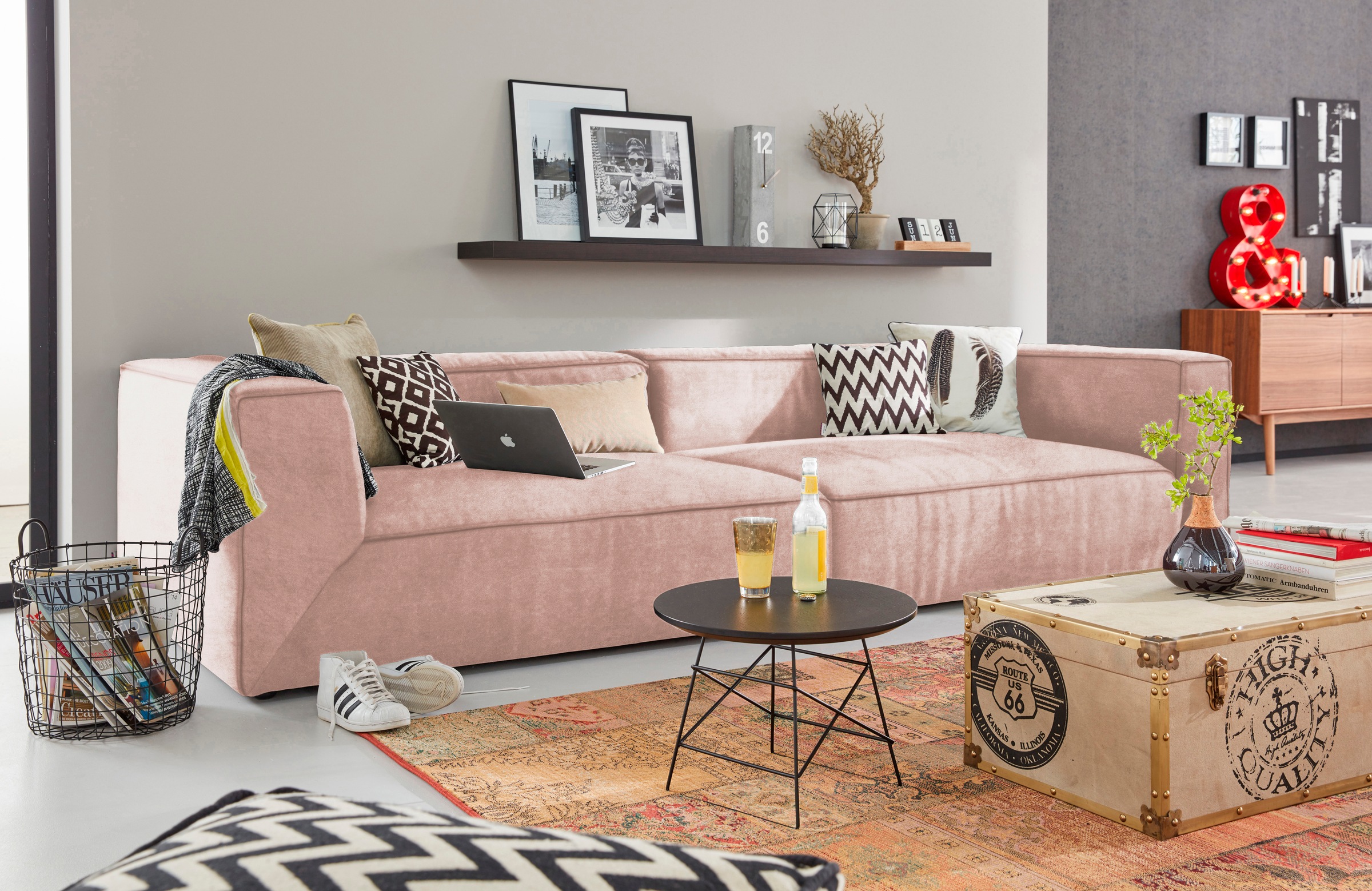TOM TAILOR HOME Big-Sofa »BIG CUBE«, TOM TAILOR Big-Sofa >>BIG CUBE günstig online kaufen