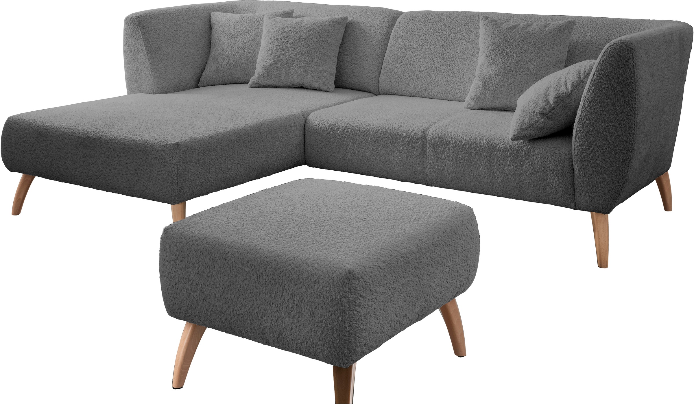 INOSIGN Ecksofa »Colori Polstermöbel mit zeitlos eleganter Rückenführung. L günstig online kaufen