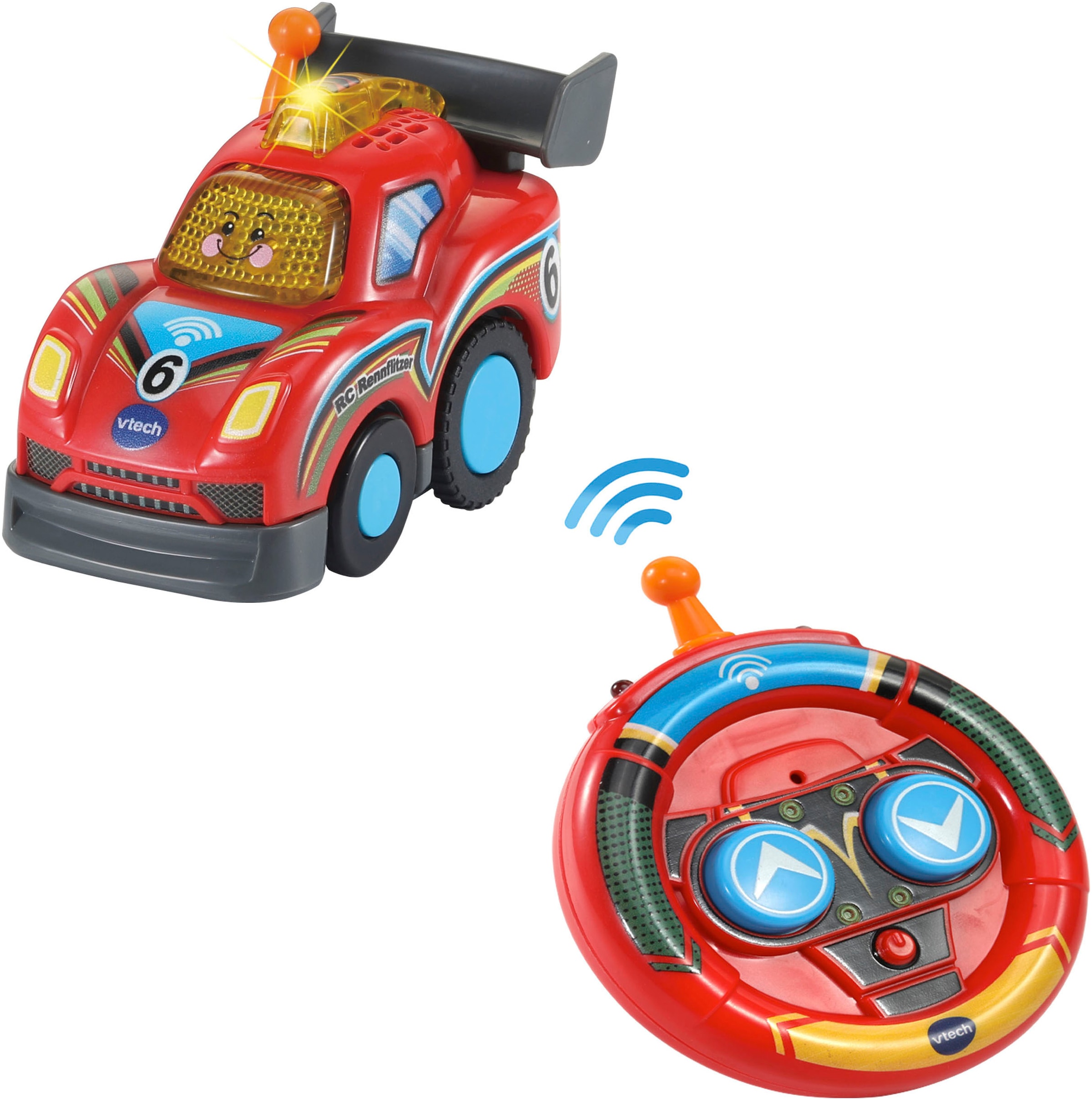 RC-Auto »Tut Tut Baby Flitzer - RC Rennflitzer«, mit Licht und Sound