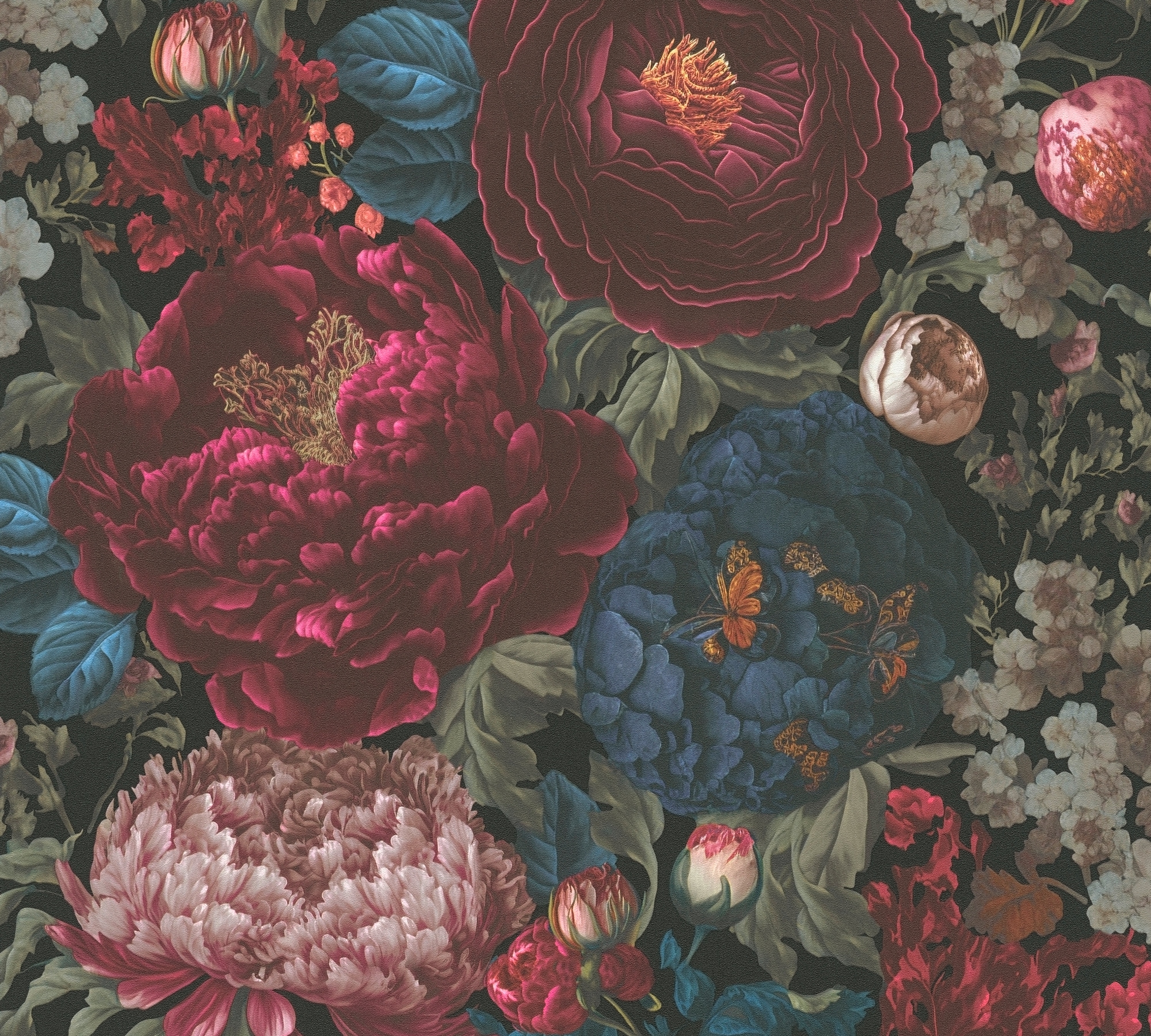 living walls Vliestapete »Michalsky 6 florale Tapete Mustertapete Blumen Blumen« matt glatt Vliestapete Blumentapete für Schlafzimmer Küche Wohnzimmer Floral Flur