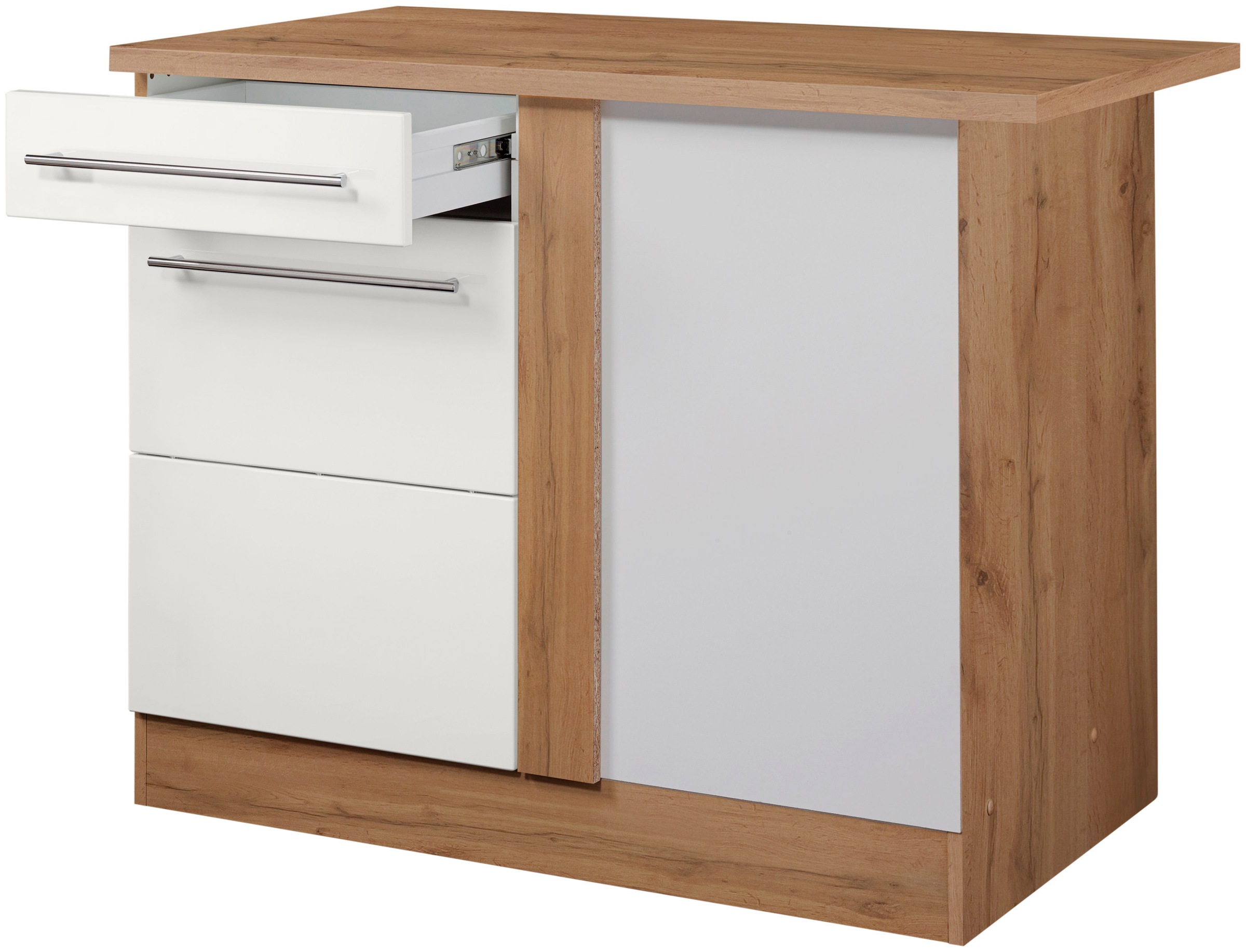 KOCHSTATION Eckunterschrank »KS-Wien« Breite 110 cm