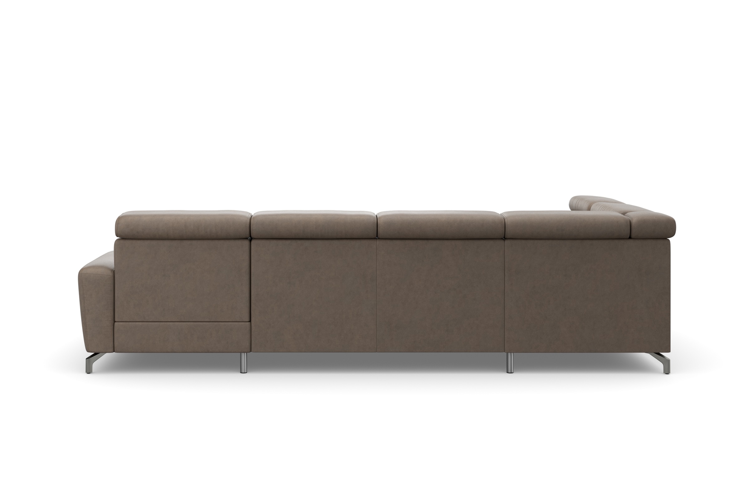 sit&more Wohnlandschaft »Scarlett U-Form«, inklusive Kopfteilverstellung, wahlweise mit Bettfunktion, Bettkasten