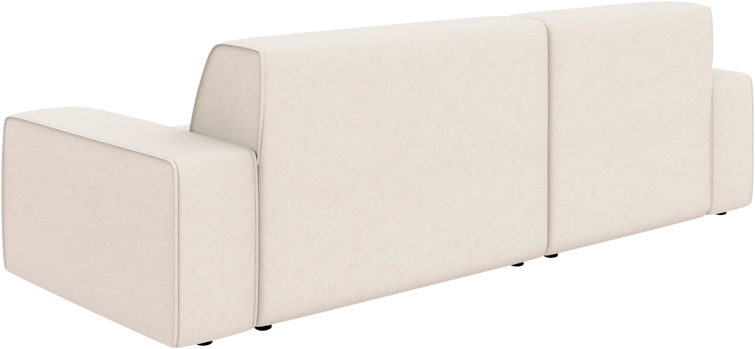 TRENDMANUFAKTUR Ecksofa »Graz, wahlweise mit Sitzvorschub und Bettkasten, L-Form, Breite 246 cm«, in Cord-, haustierfreundlichem LEO Struktur- oder LUMOS-3D-Bezug